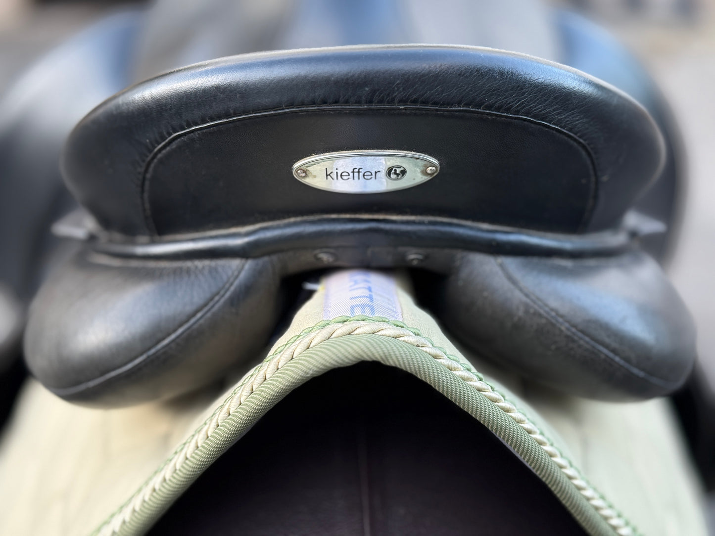 #184 Kieffer Lusitano Exklusiv Dressursattel Drop Panel Sitzgrösse I
