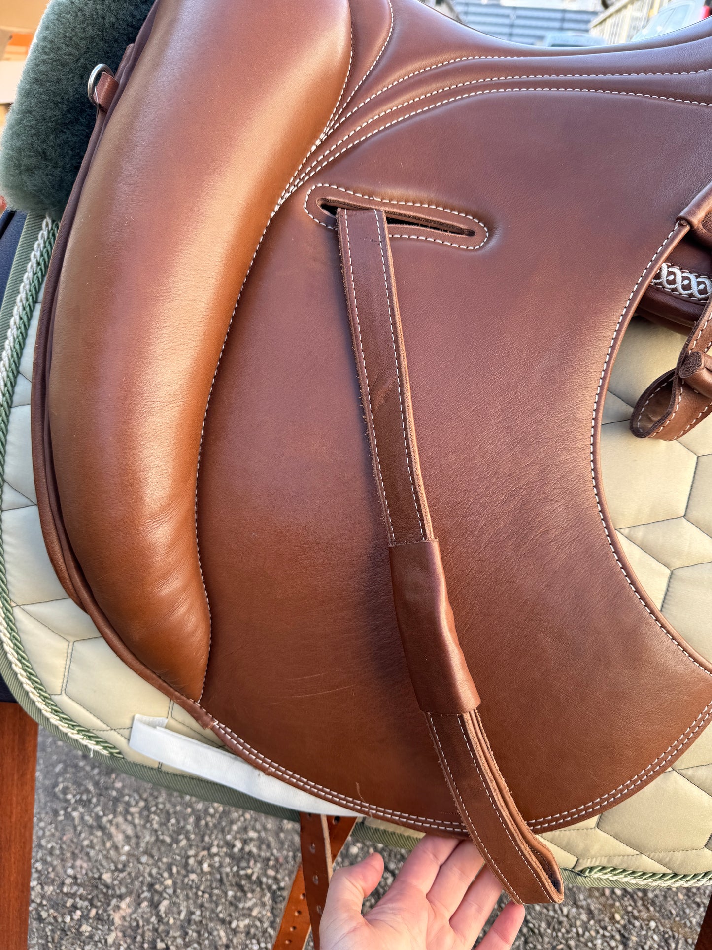 #K110 Signum Mercedes Working Equitation Dressage Saddle 16.5/17 like NEW