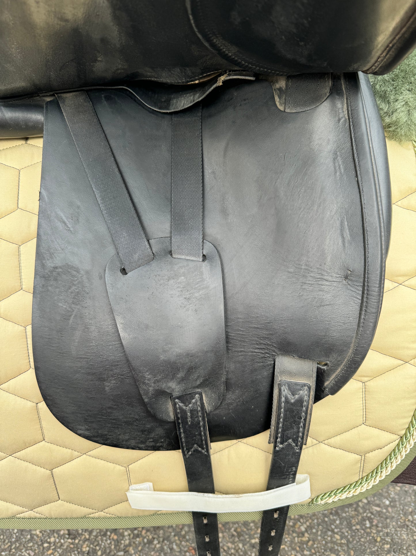 #3 Silla de doma Selleria Equipe Oracle de 17,5 pulgadas
