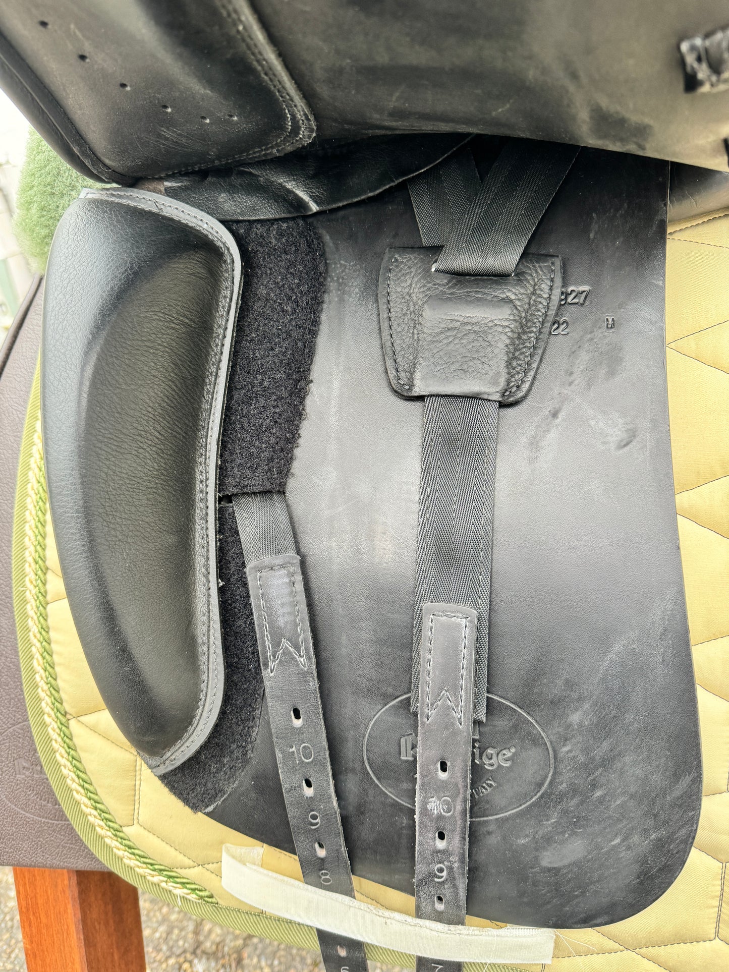 #K88 Euroriding Emilio Dressursattel doubliert 18 Zoll 33 neuwertig