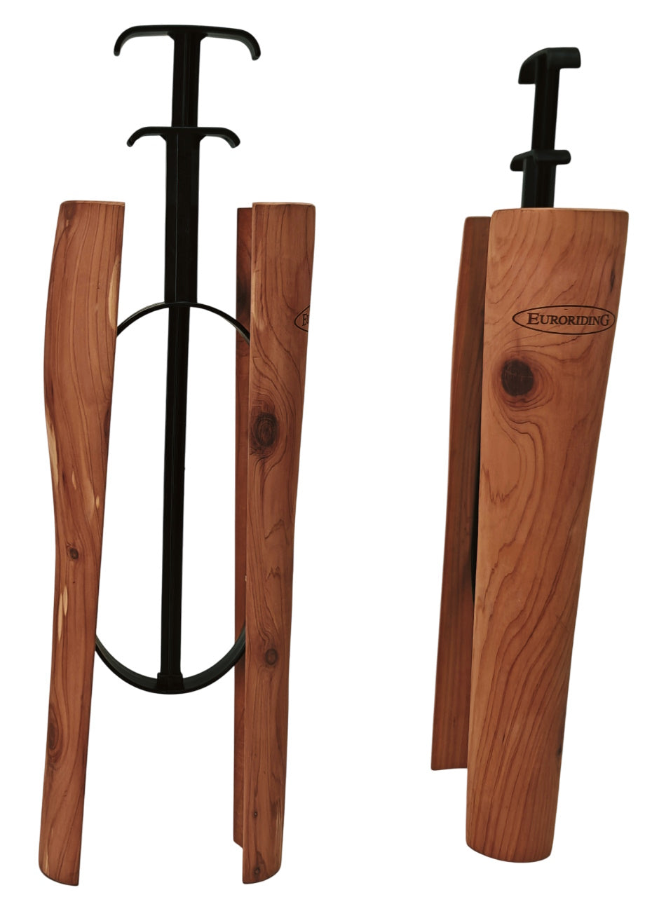 Euroriding Stiefelspanner aus Zedernholz für Reitstiefel, 1 Paar