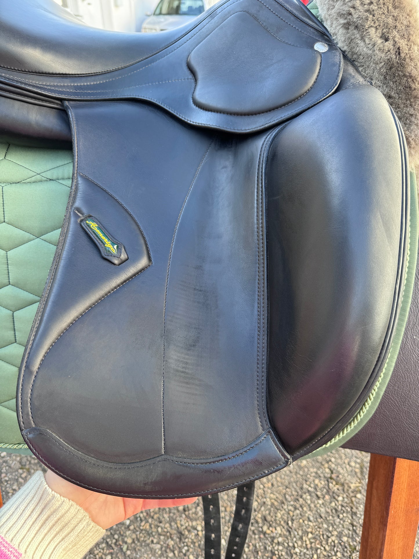 Amerigo Classic Dressage Pinerolo Dressursattel 17,5 Zoll