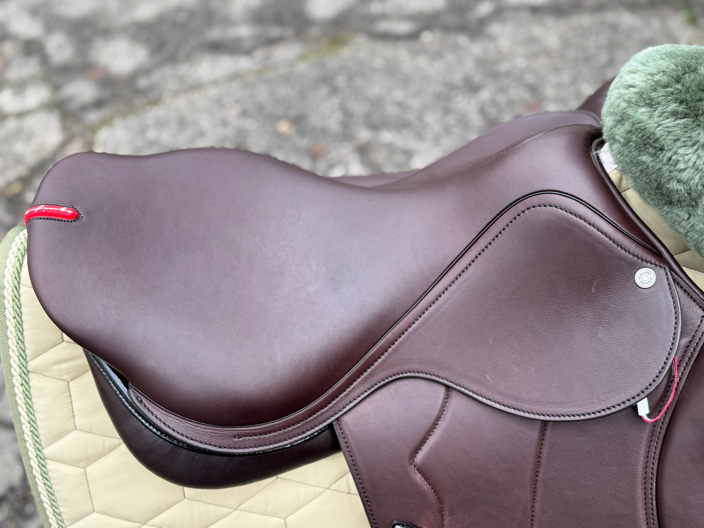 Selleria Equipe Evolution Special jumping saddle with wool panels Perfeqto Panel NEW