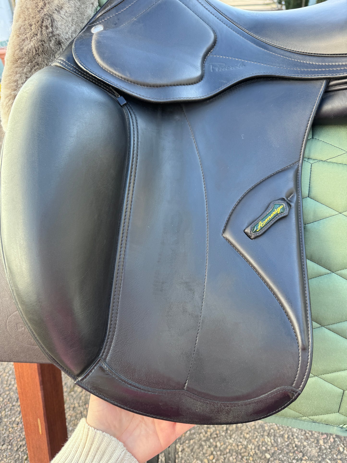 Amerigo Classic Dressage Pinerolo Dressursattel 17,5 Zoll