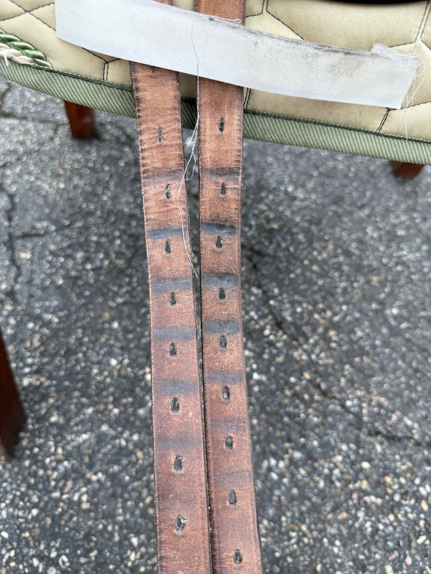 #174 Fichtbauer Paura KCR Dressursattel Monoblatt 17,5 Zoll braun