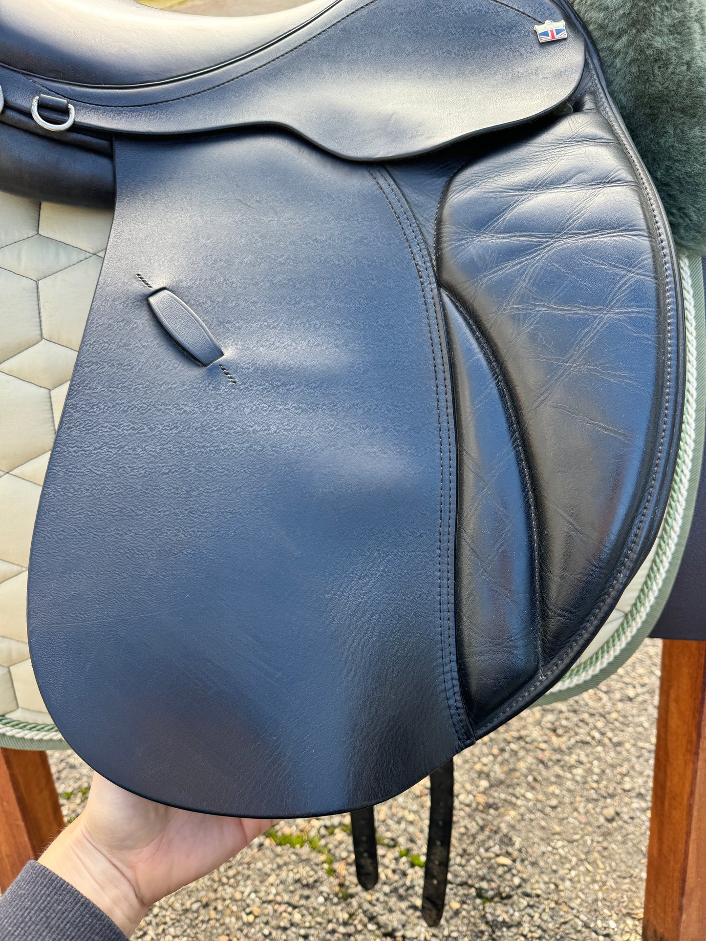 Farrington 3S Dressursattel 17,5 Zoll halbtief