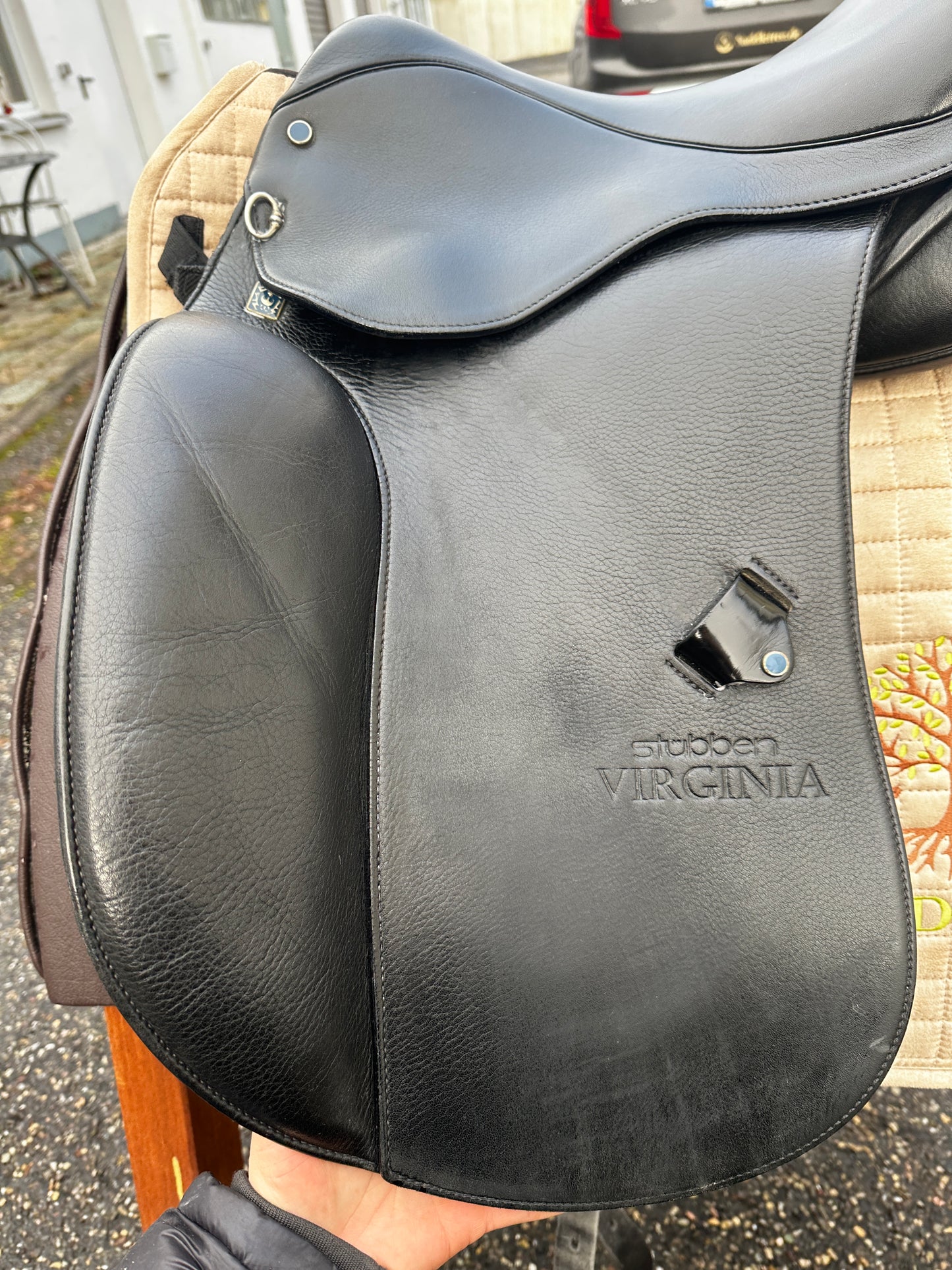 Stübben Virginia Dressursattel 17 Zoll RR Kissen