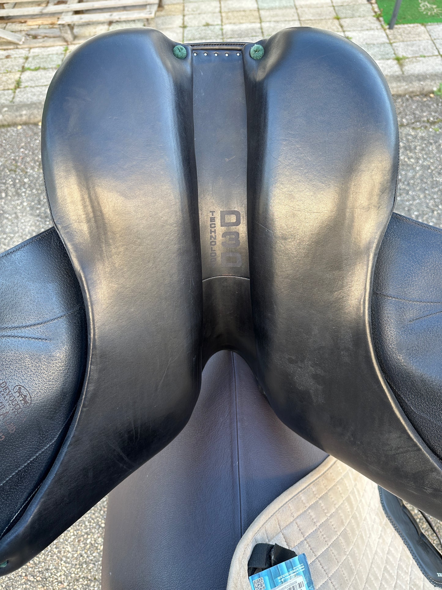 Devoucoux Makila LAB Dressursattel schwarz 18 Zoll D3D Technologie