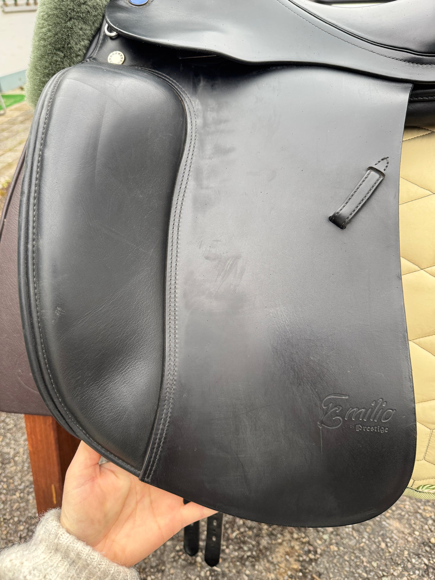 #95 Euroriding Emilio Dressursattel 17 Zoll 32