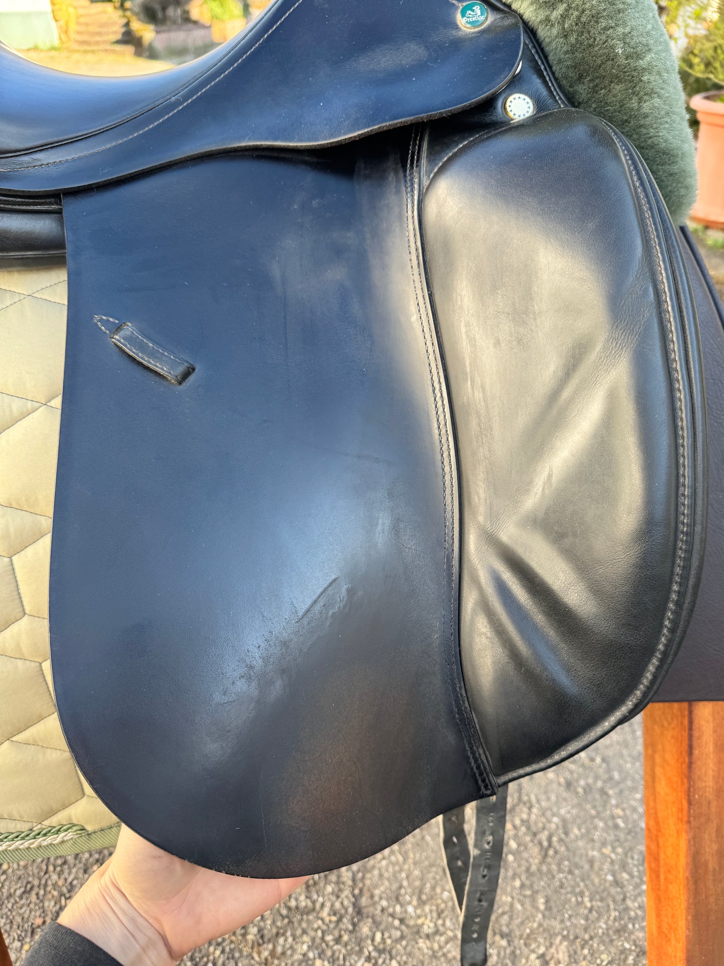 #87 Prestige Modena Dressursattel 17 Zoll 33