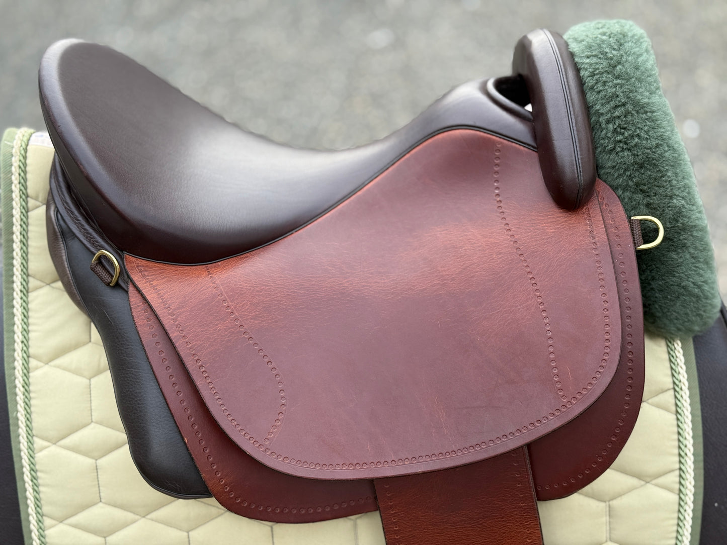 #166 Sommer Eldorado Wanderreitsattel Working Equitation Western 17,5 Zoll