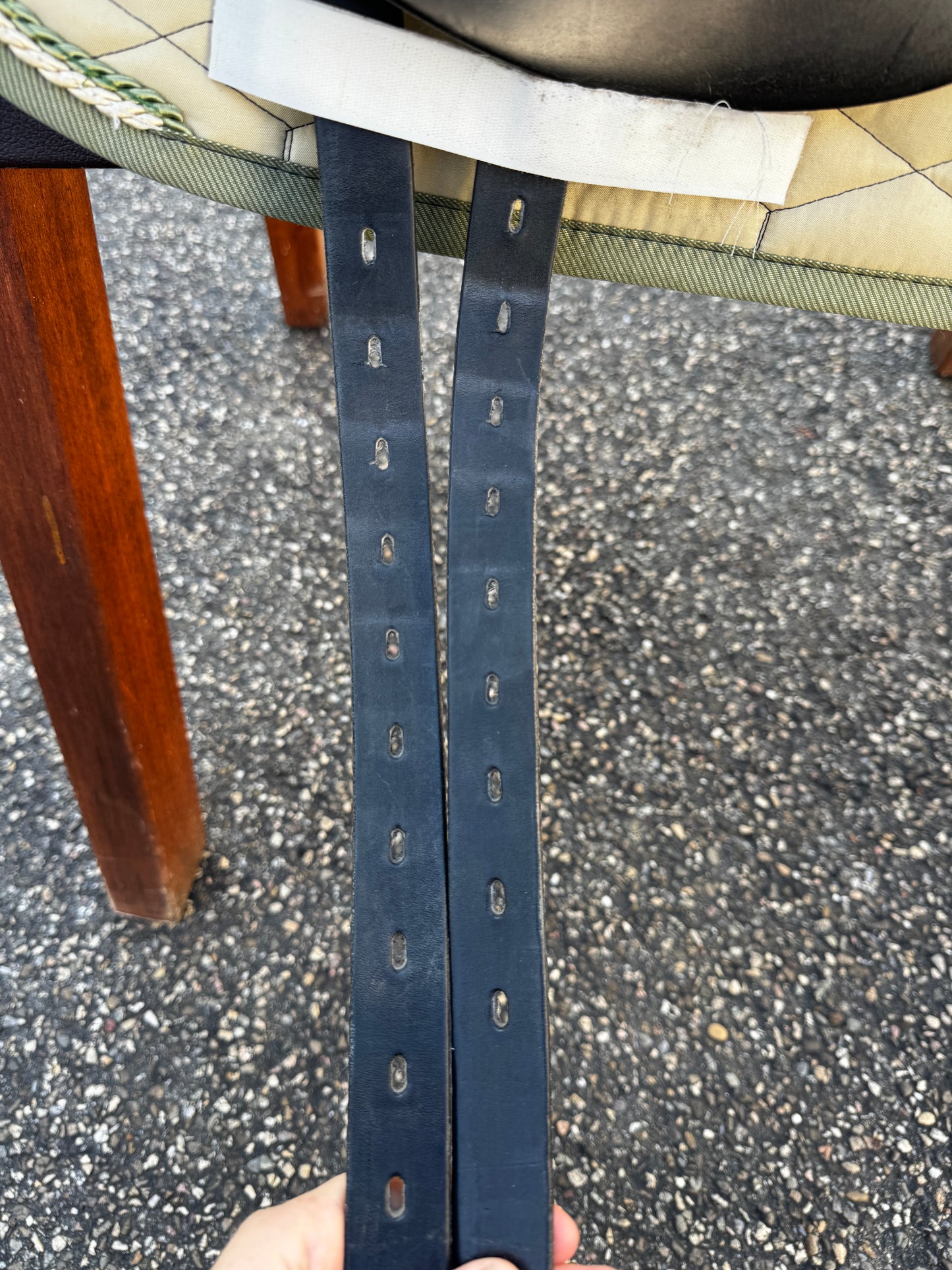 #145 Cobra Dressursattel 17,5 Zoll dunkelbraun