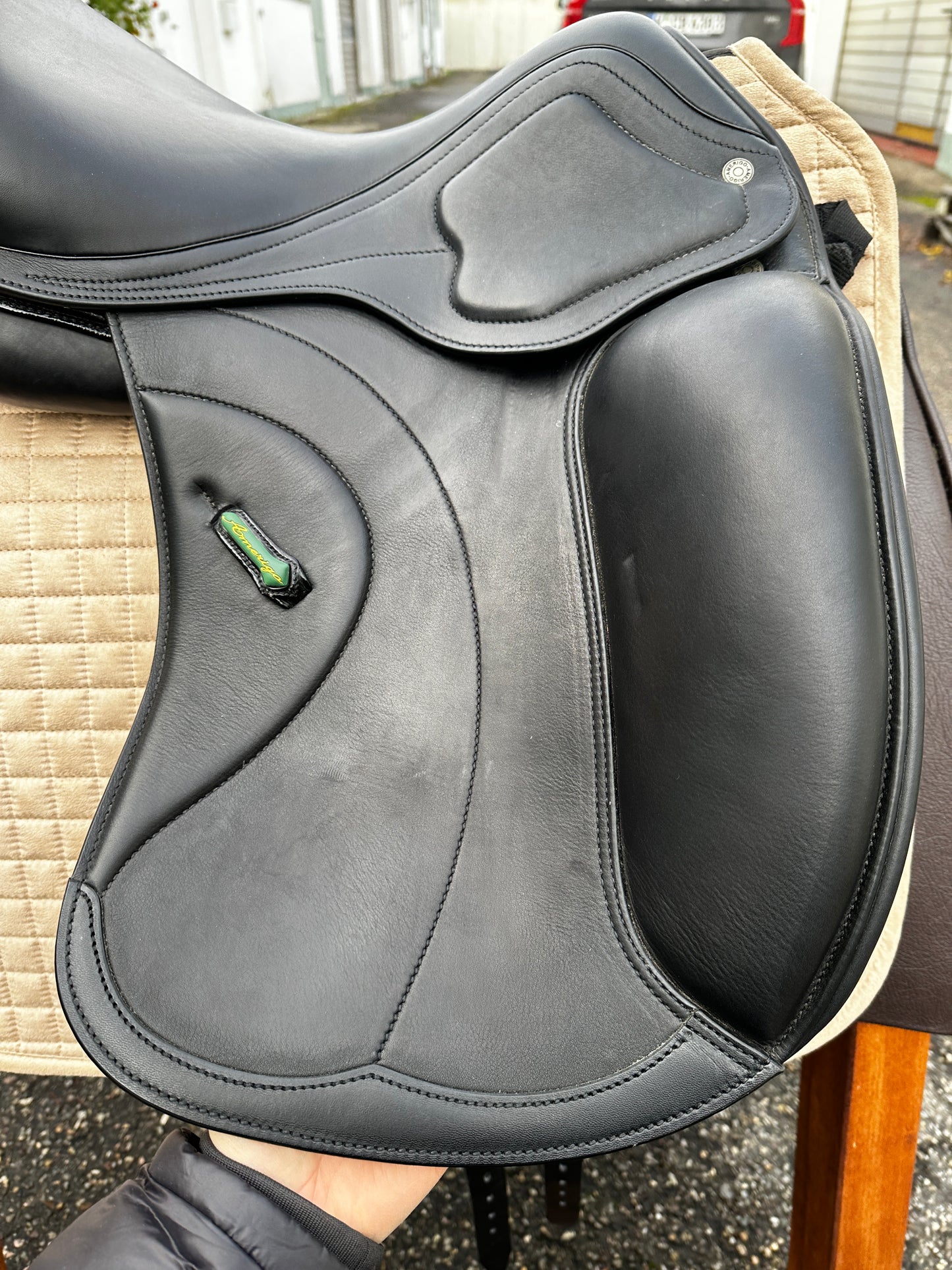Amerigo Cervia II Pinerolo Dressursattel 17,5 Zoll aus 2023