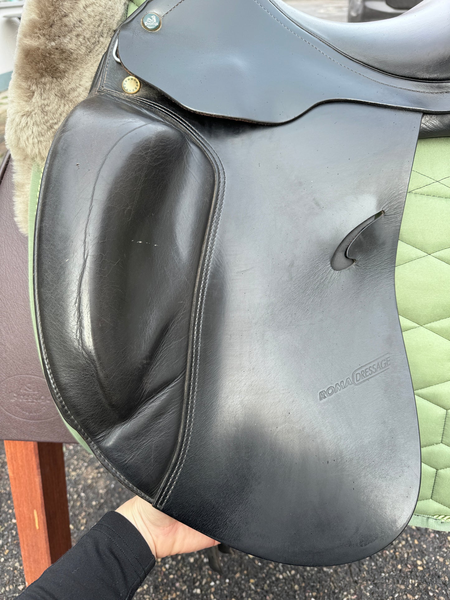Prestige Roma Dressursattel 17 Zoll 32