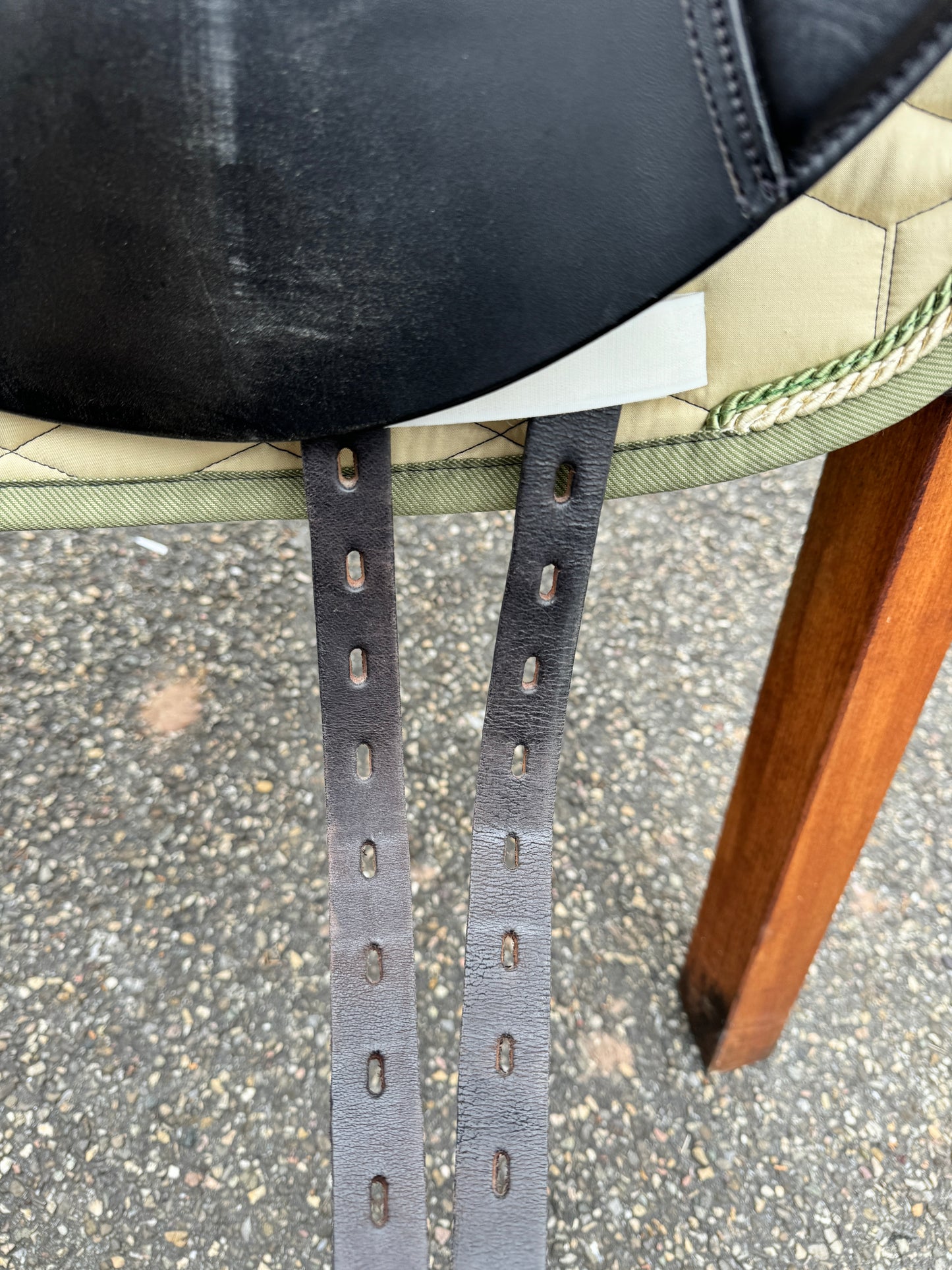 #55 Jorge Canaves dressage saddle Prototyp/Belgrano 17.5 inches