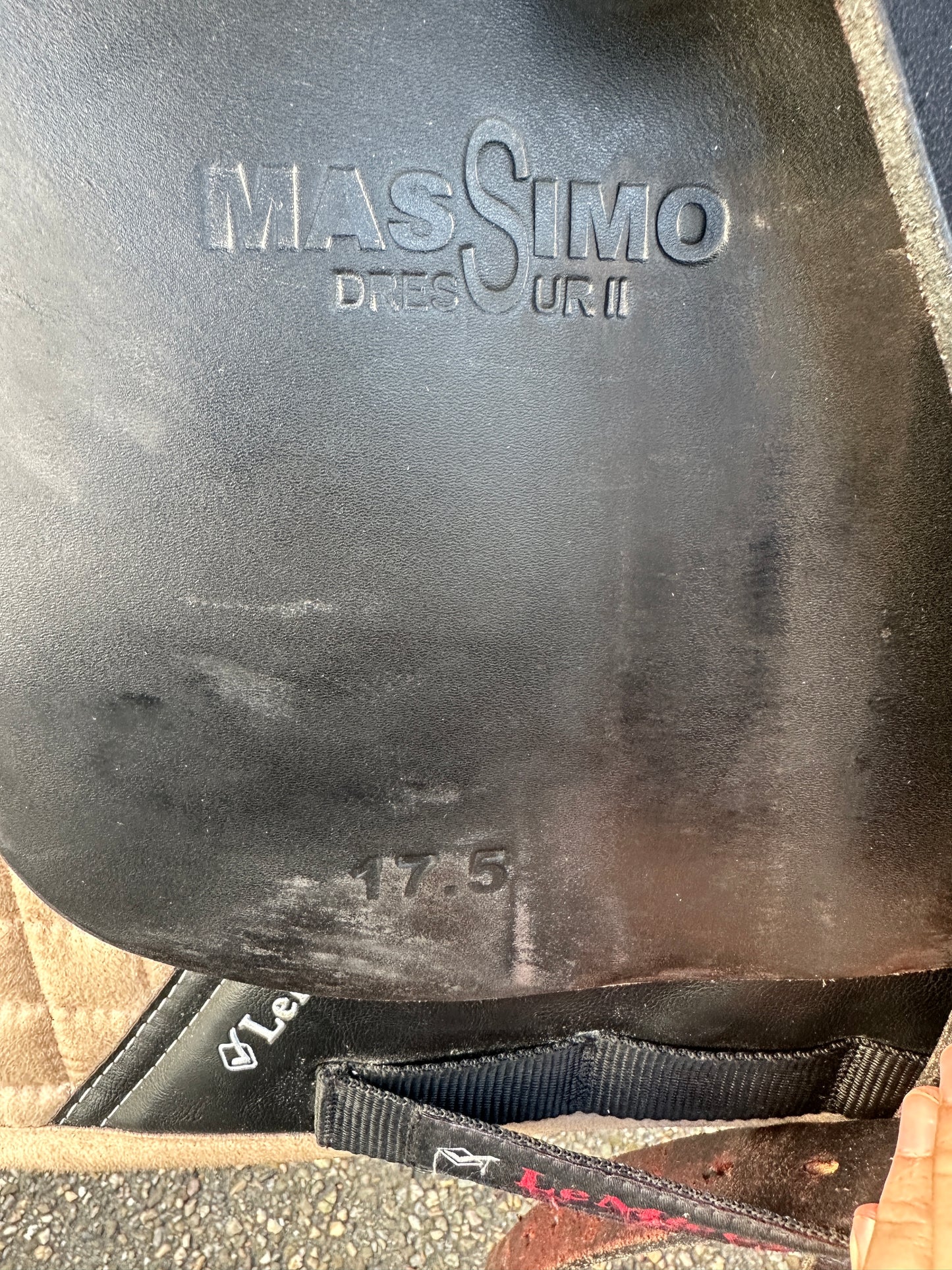 Massimo Dressursattel Dressur II 17,5 Zoll 32
