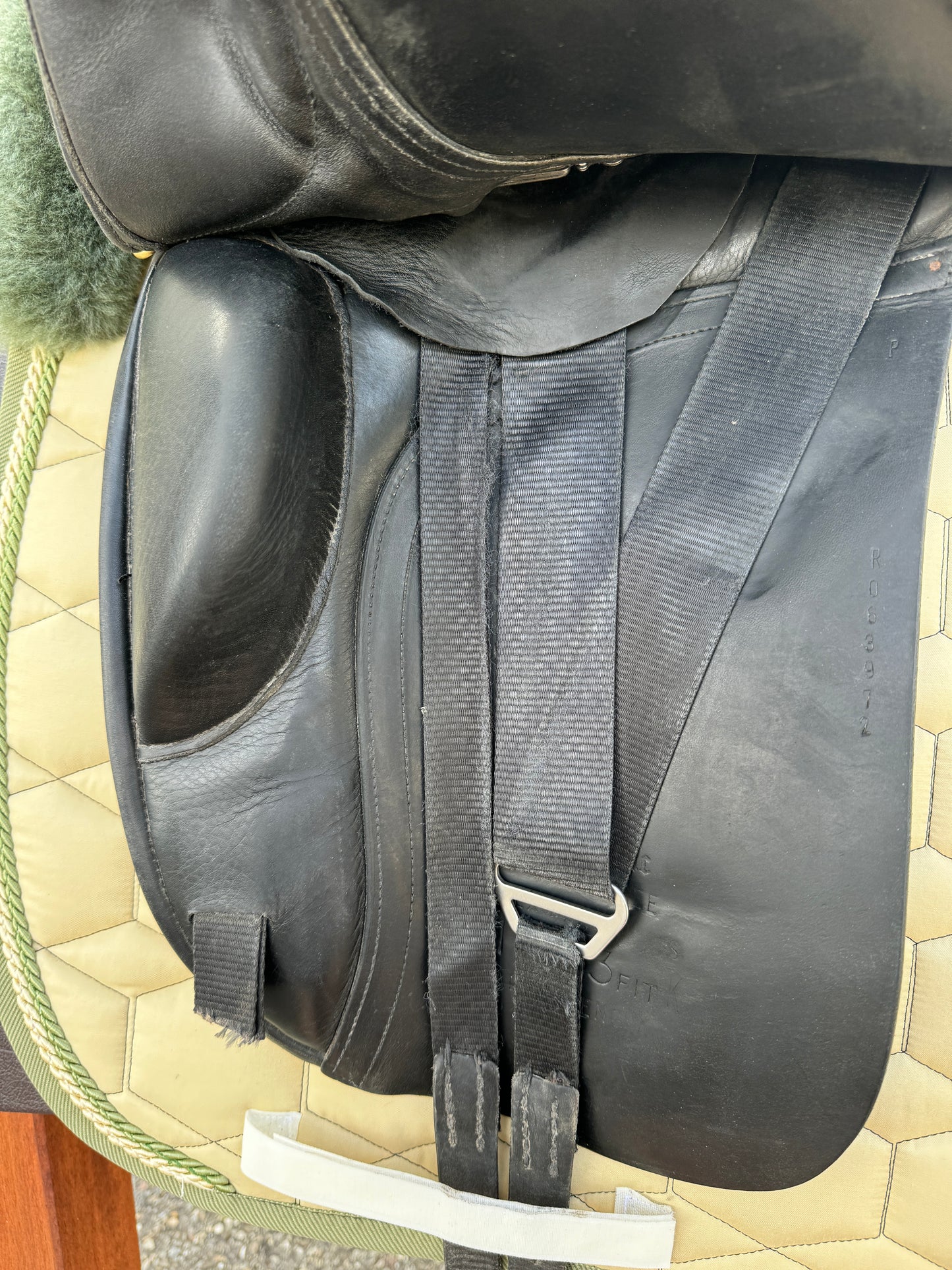 Hintermayer Anatomic Dressage Saddle 17 inch Fit 3 K