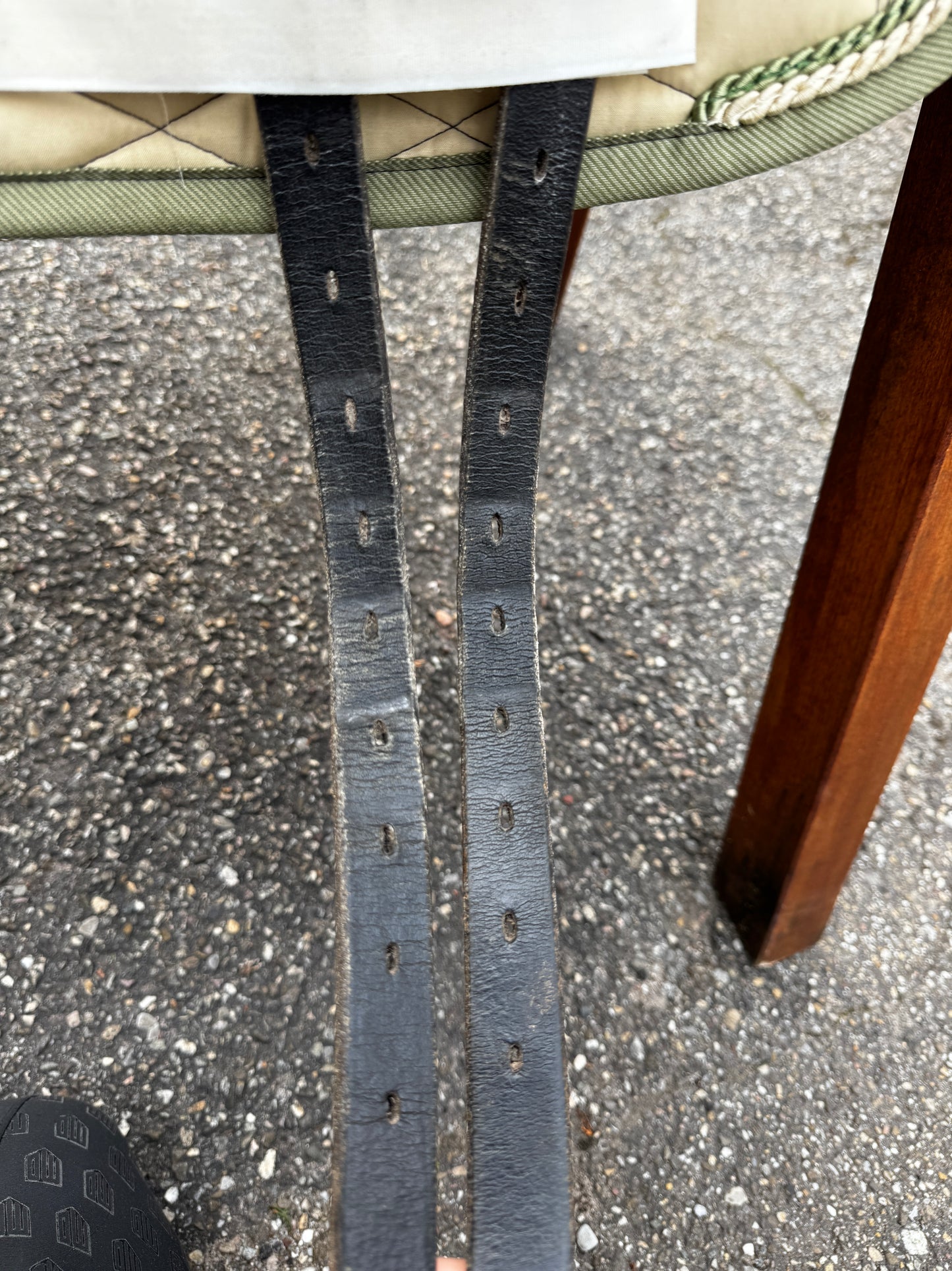 #123 Busse Basel Dressursattel 16,5 Zoll MW Ponysattel