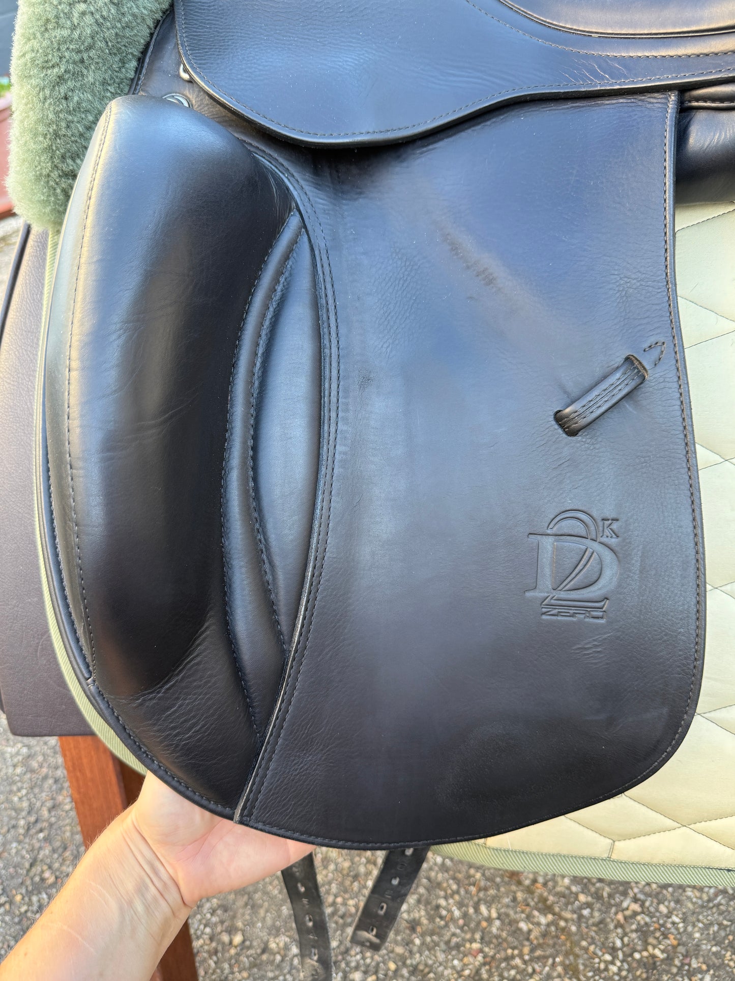 #K175 Prestige X-D2 K Monoblatt Dressursattel 17 Zoll M