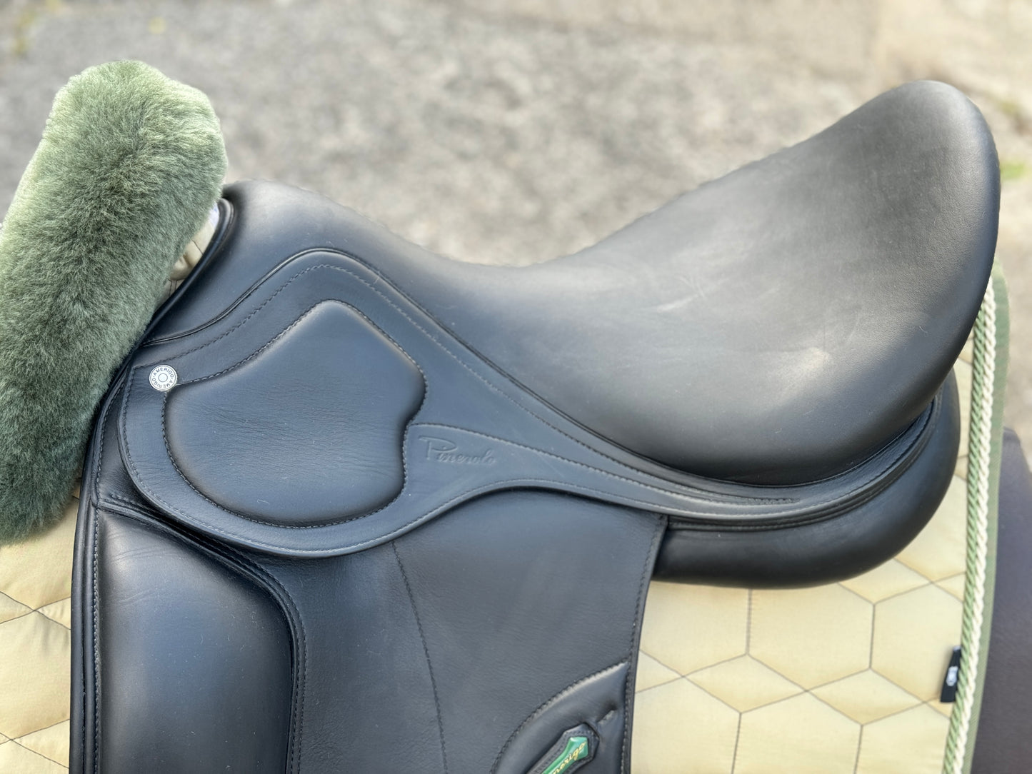 Amerigo Cortina Pinerolo dressage saddle 17.5 inches from 2022