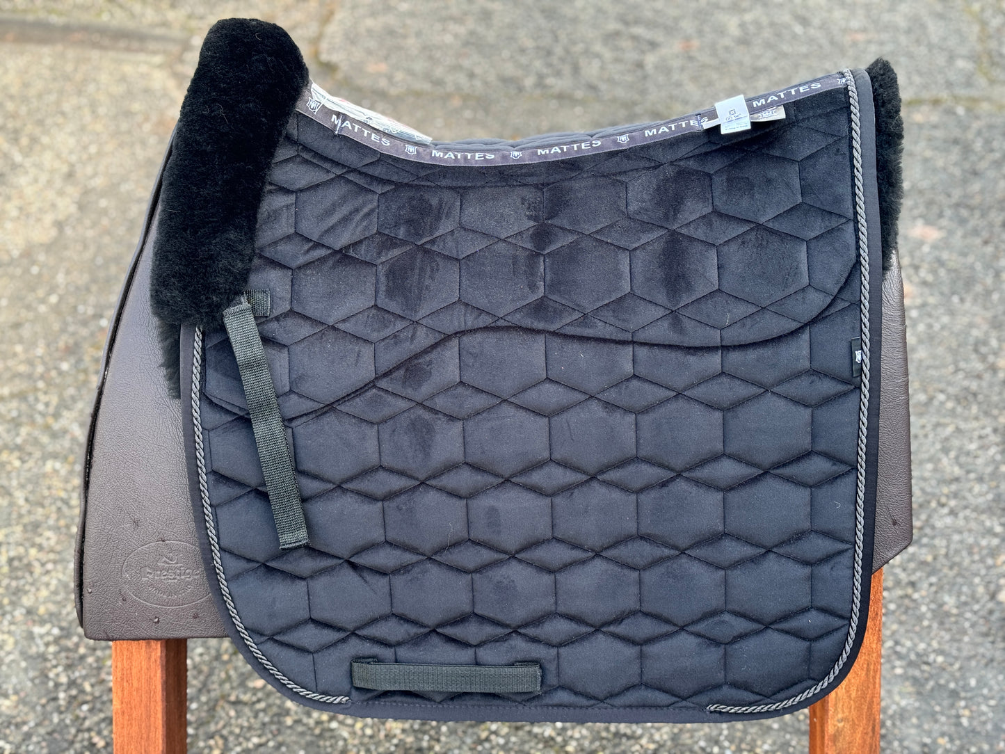 Mantilla de piel de cordero mate (2 colores)