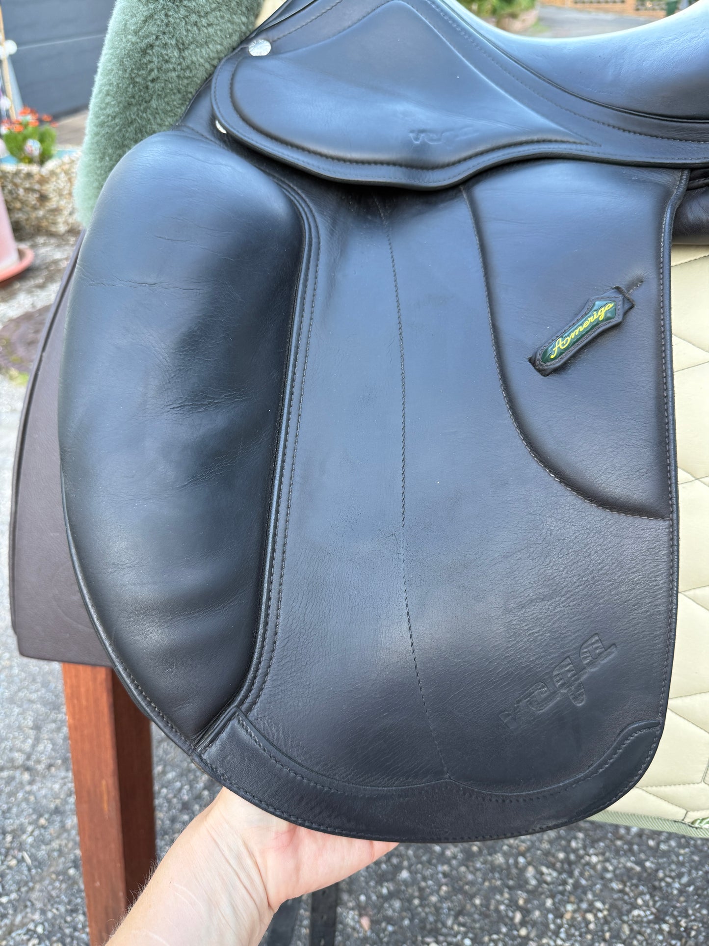 #162 Amerigo Vega Dressage Spezial Dressursattel 17 Zoll