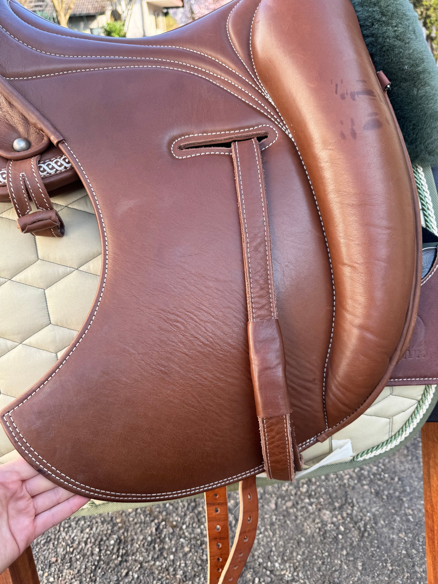 #K110 Signum Mercedes Working Equitation Dressage Saddle 16.5/17 like NEW