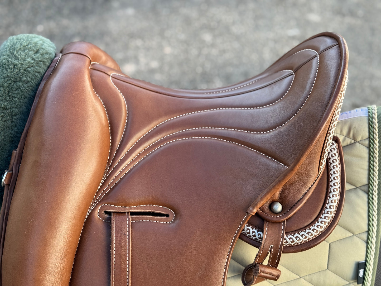 #K110 Signum Mercedes Working Equitation Dressage Saddle 16.5/17 like NEW
