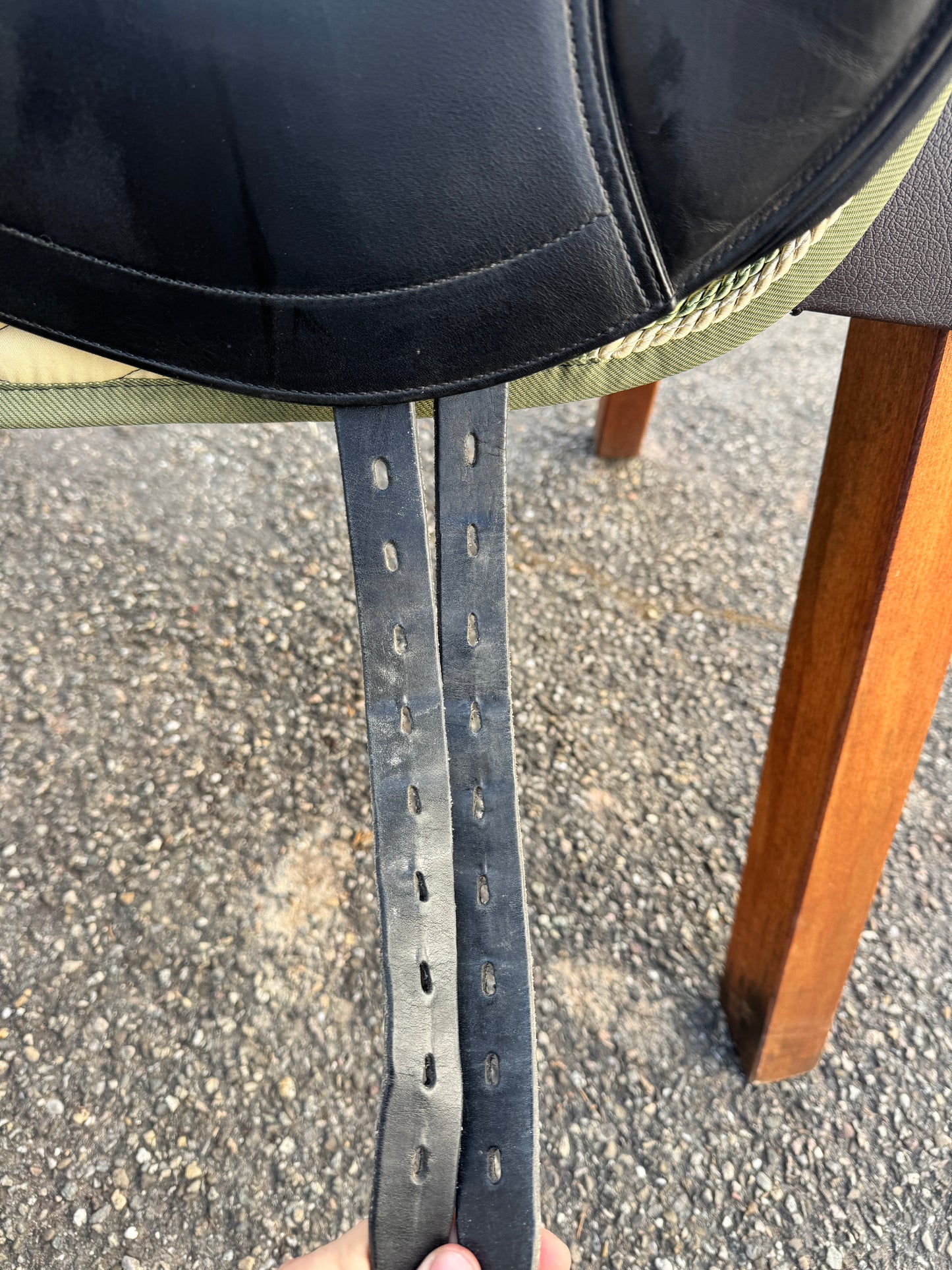 #92 Erreplus Impulse Dressursattel 17 Zoll aus 2020 langes Blatt