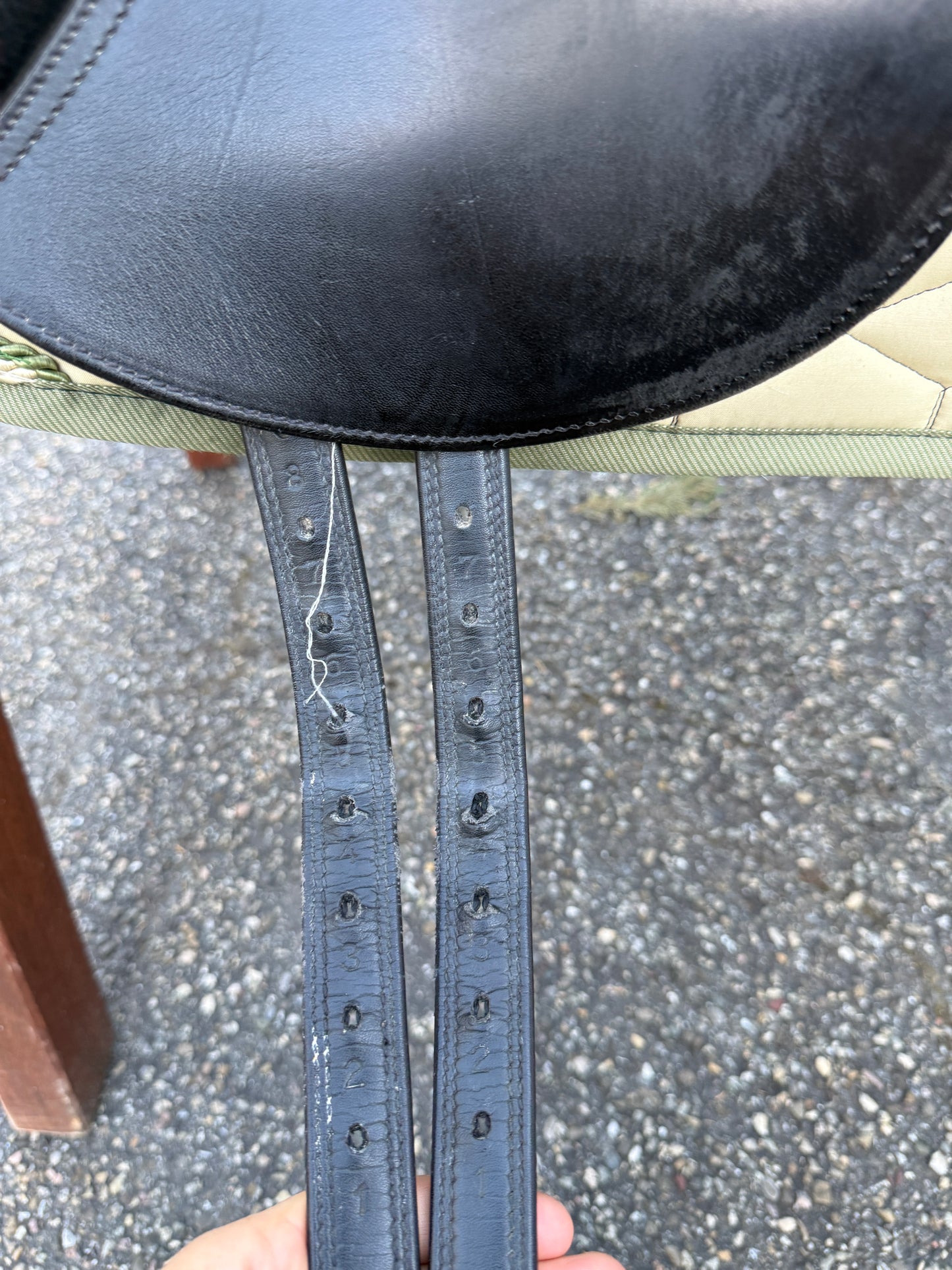 #184 Kieffer Lusitano Exklusiv Dressursattel Drop Panel Sitzgrösse I