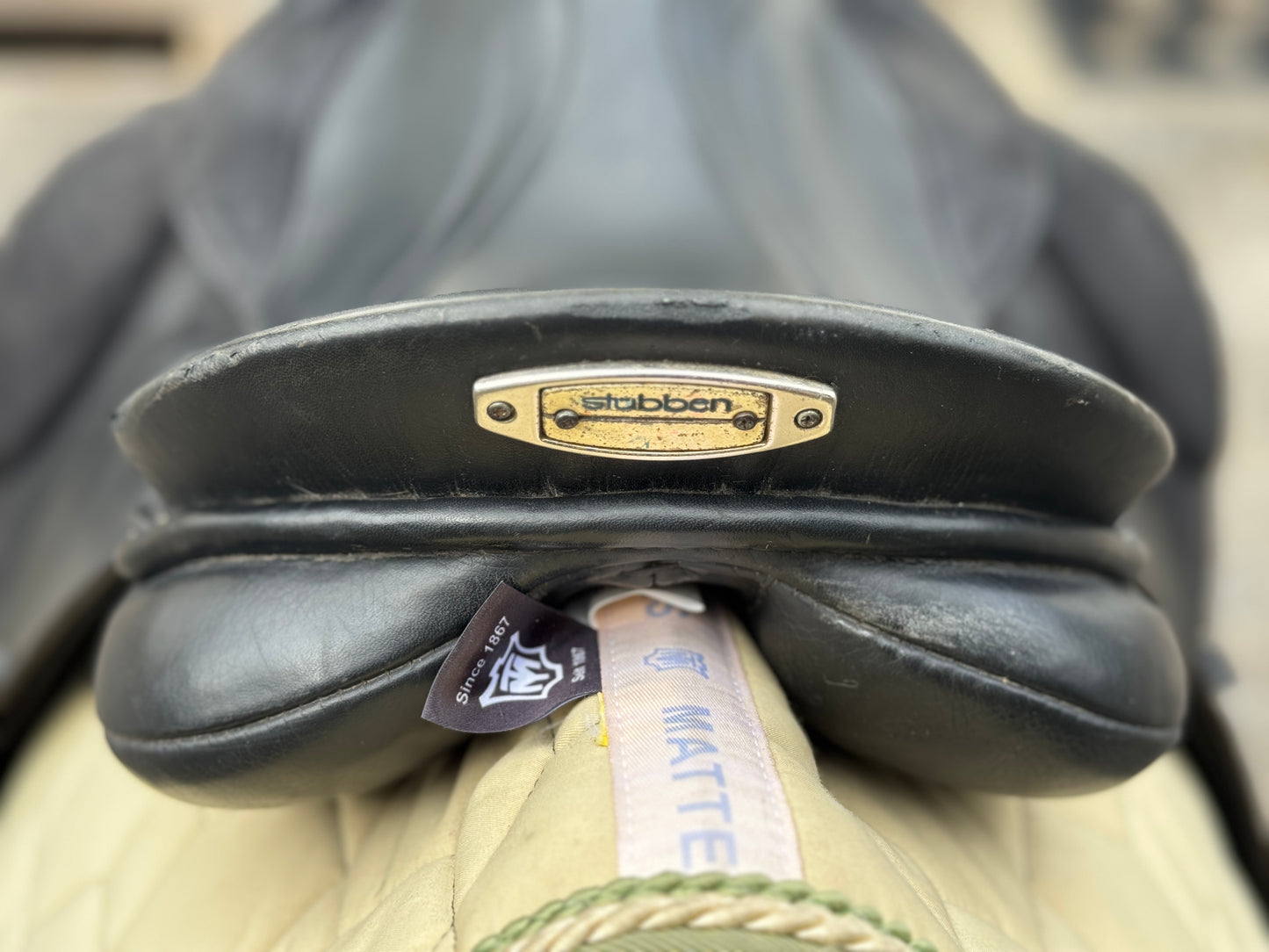 #K143 Stübben Laurus Dressursattel 15,5 Zoll Ponysattel
