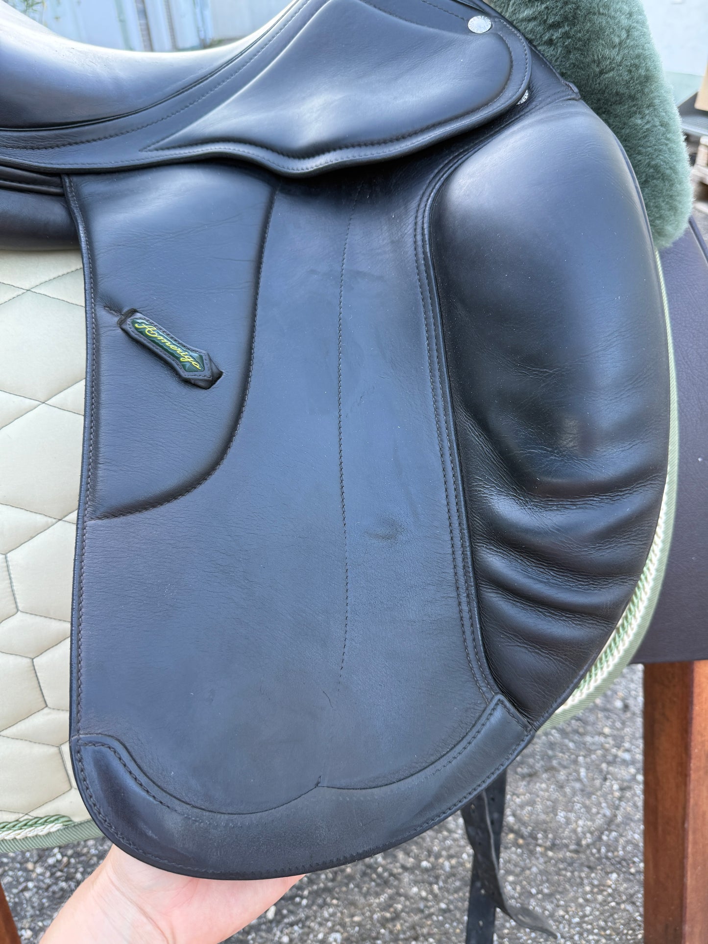 #162 Amerigo Vega Dressage Spezial Dressursattel 17 Zoll