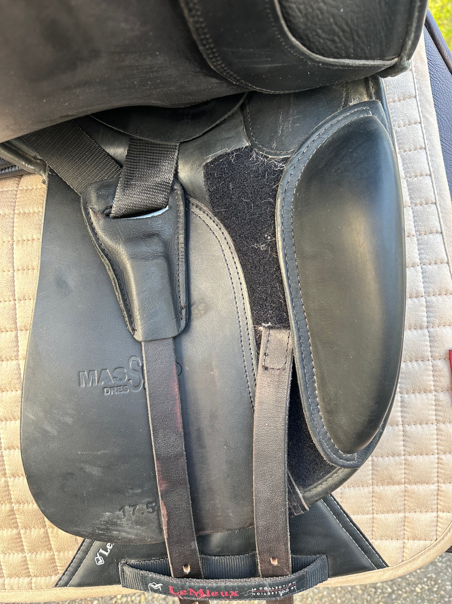 Massimo Dressursattel Dressur II 17,5 Zoll 32