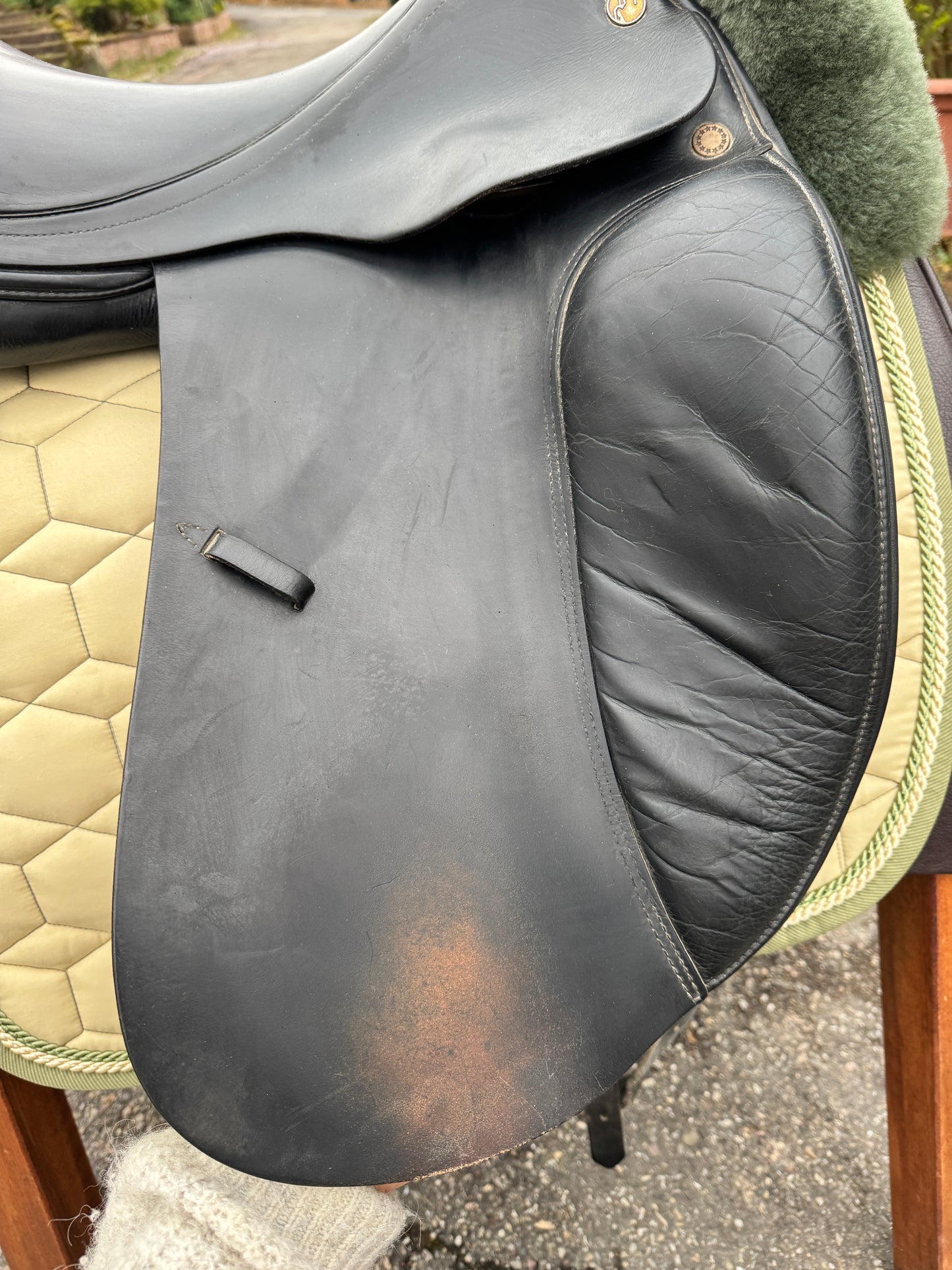 #96 Prestige Leonardo Dressursattel 18 Zoll 34
