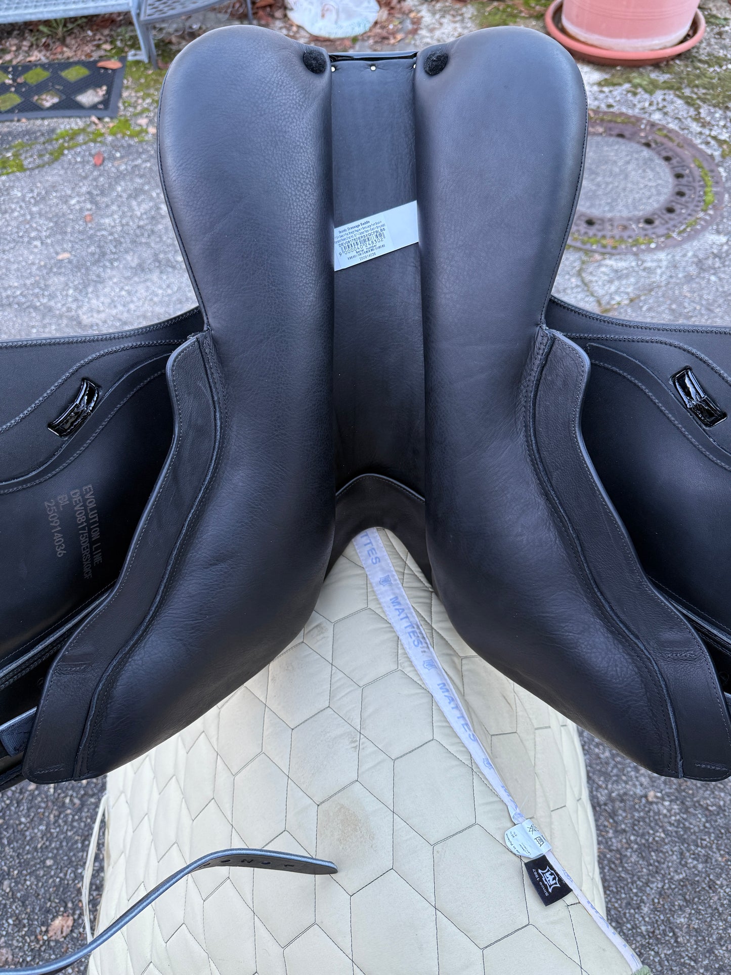 Silla de doma Ikonic Pro Evolution de una sola hoja