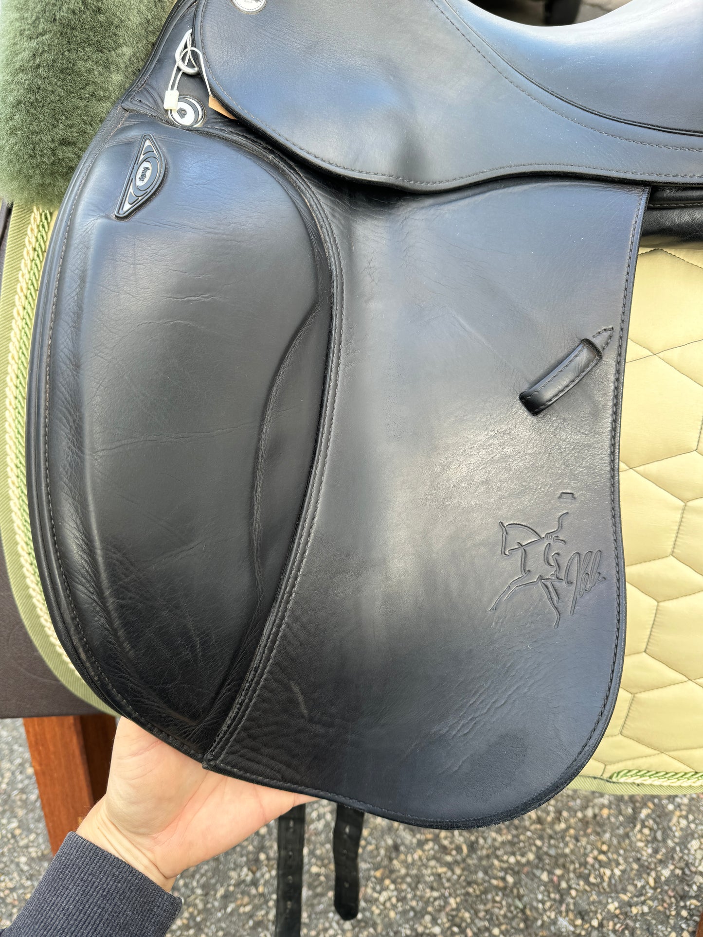 #K34 Prestige X Helen Dressursattel 16 Zoll 33 Klettpauschen