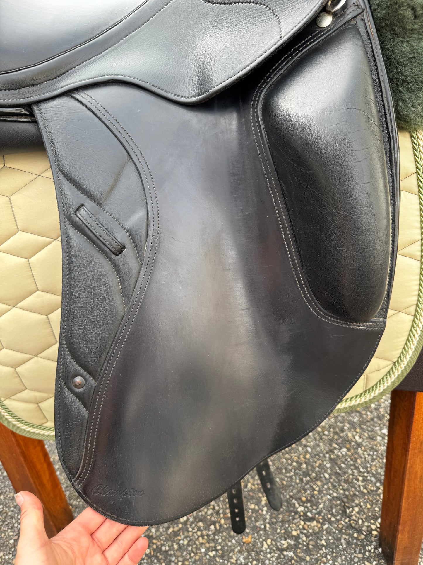 #146 Horse Star Champion Mono Dressursattel 17,5 Zoll