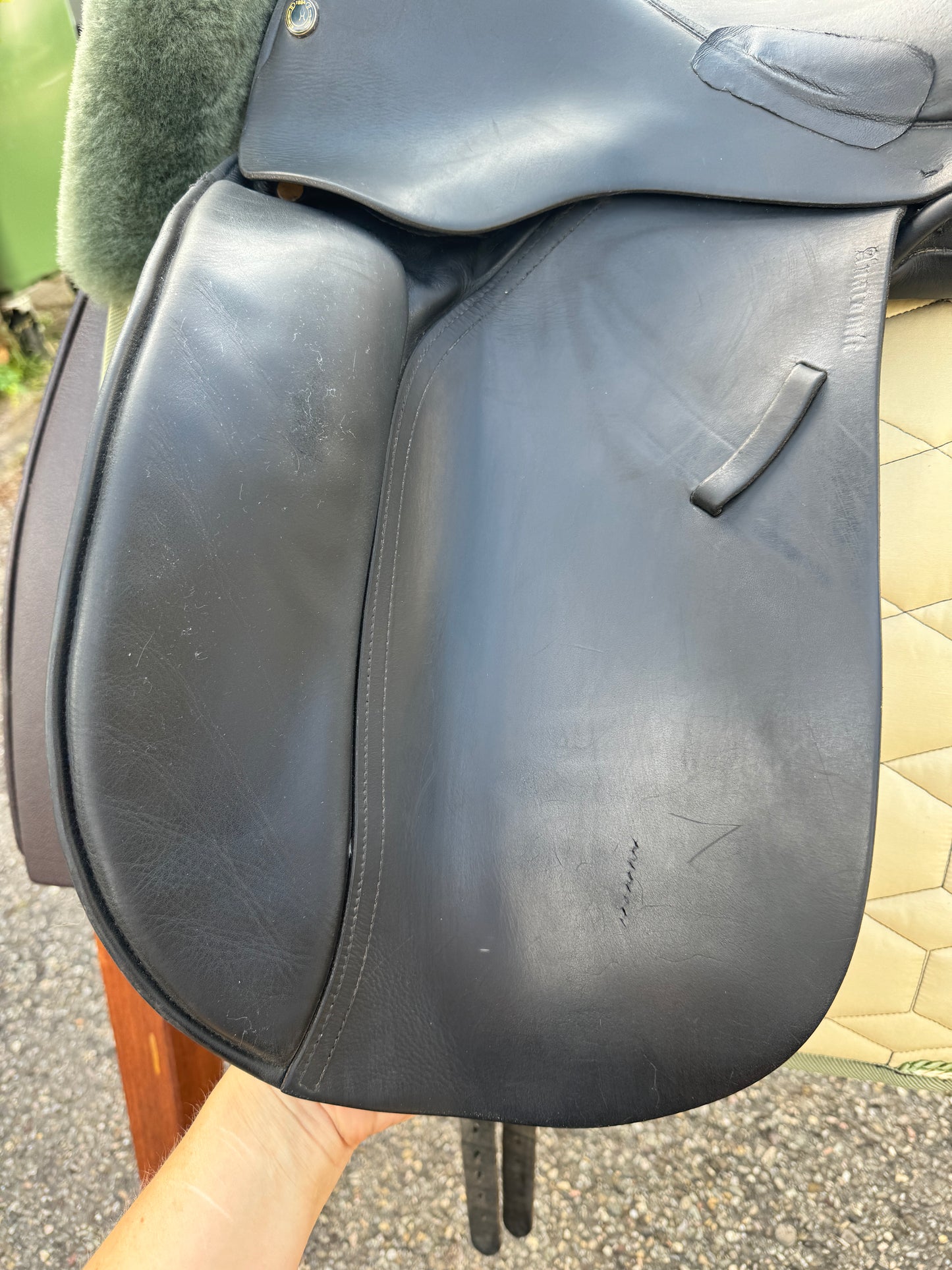 Hintermayer Anatomic Dressage Saddle 17 inch Fit 3 K