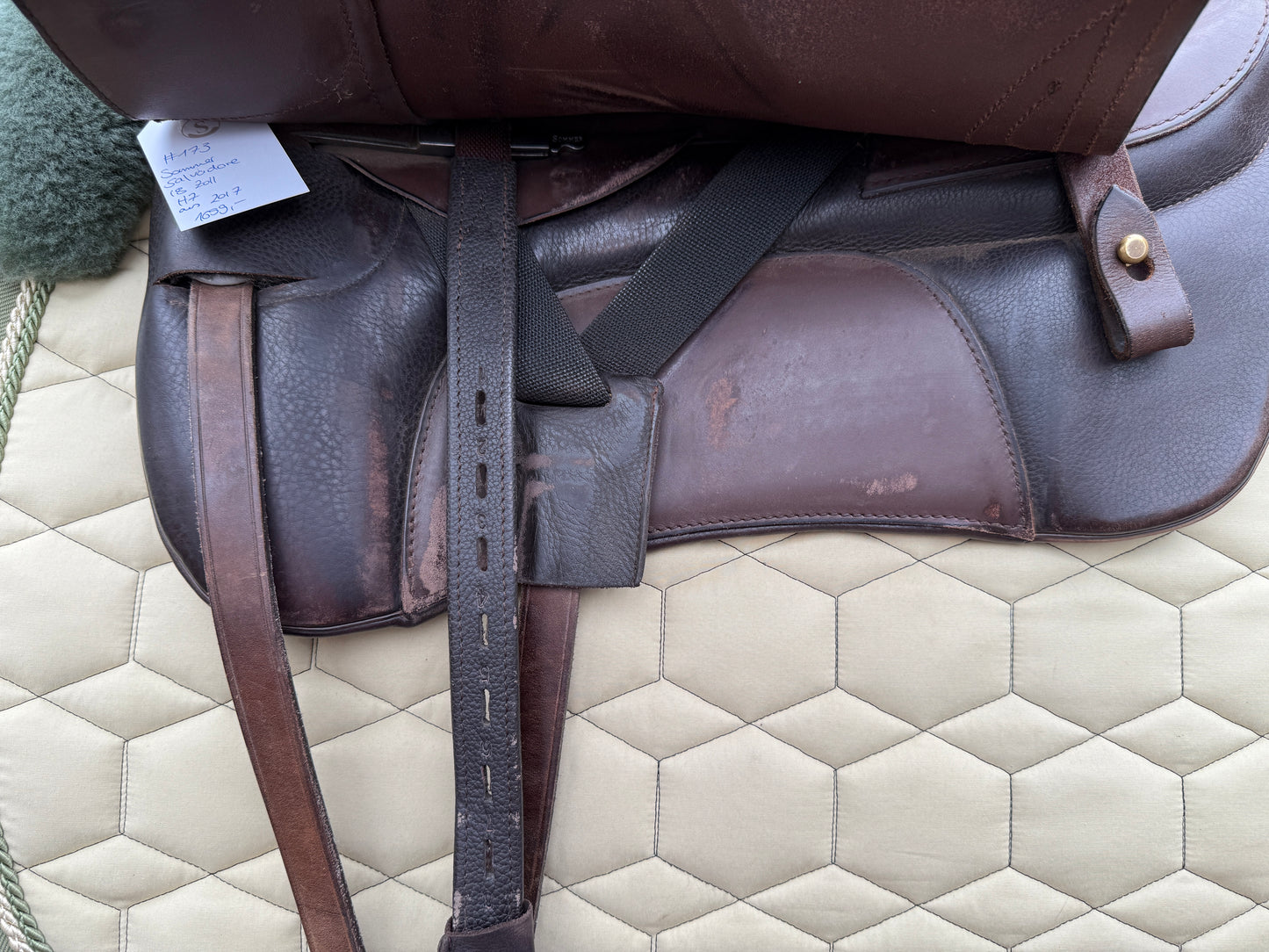 #173 Sommer Salvadore Iberosattel Dressursattel 18 Zoll H7 aus 2017