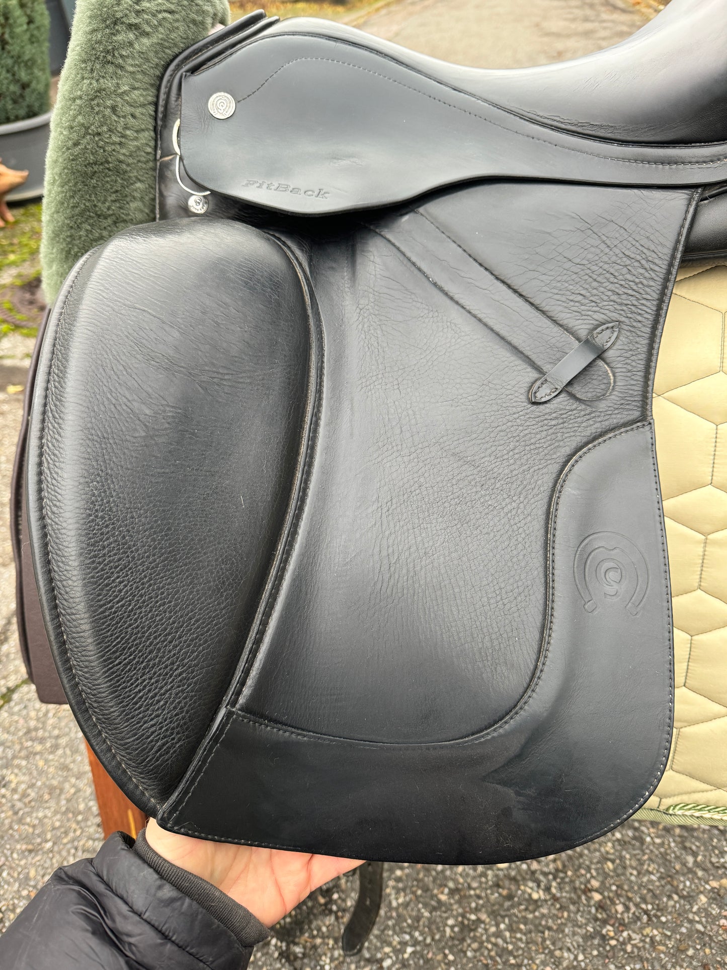 #57 Schumacher Fit Back Dressursattel 3 - 17,5 Zoll