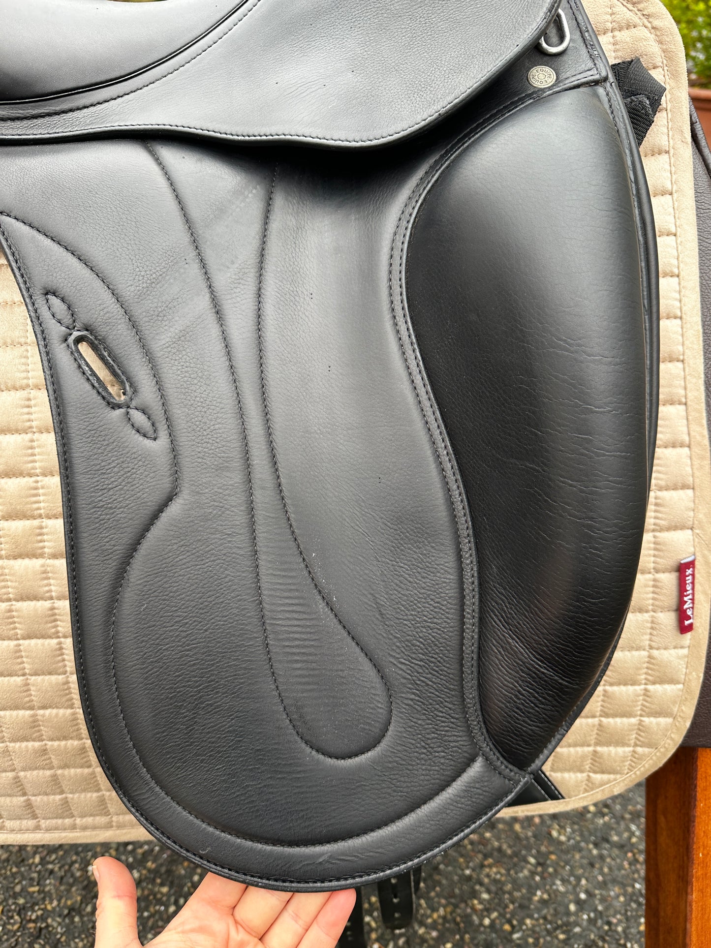 Selleria Equipe Oracle Special Dressursattel 17,5 Zoll aus 2021