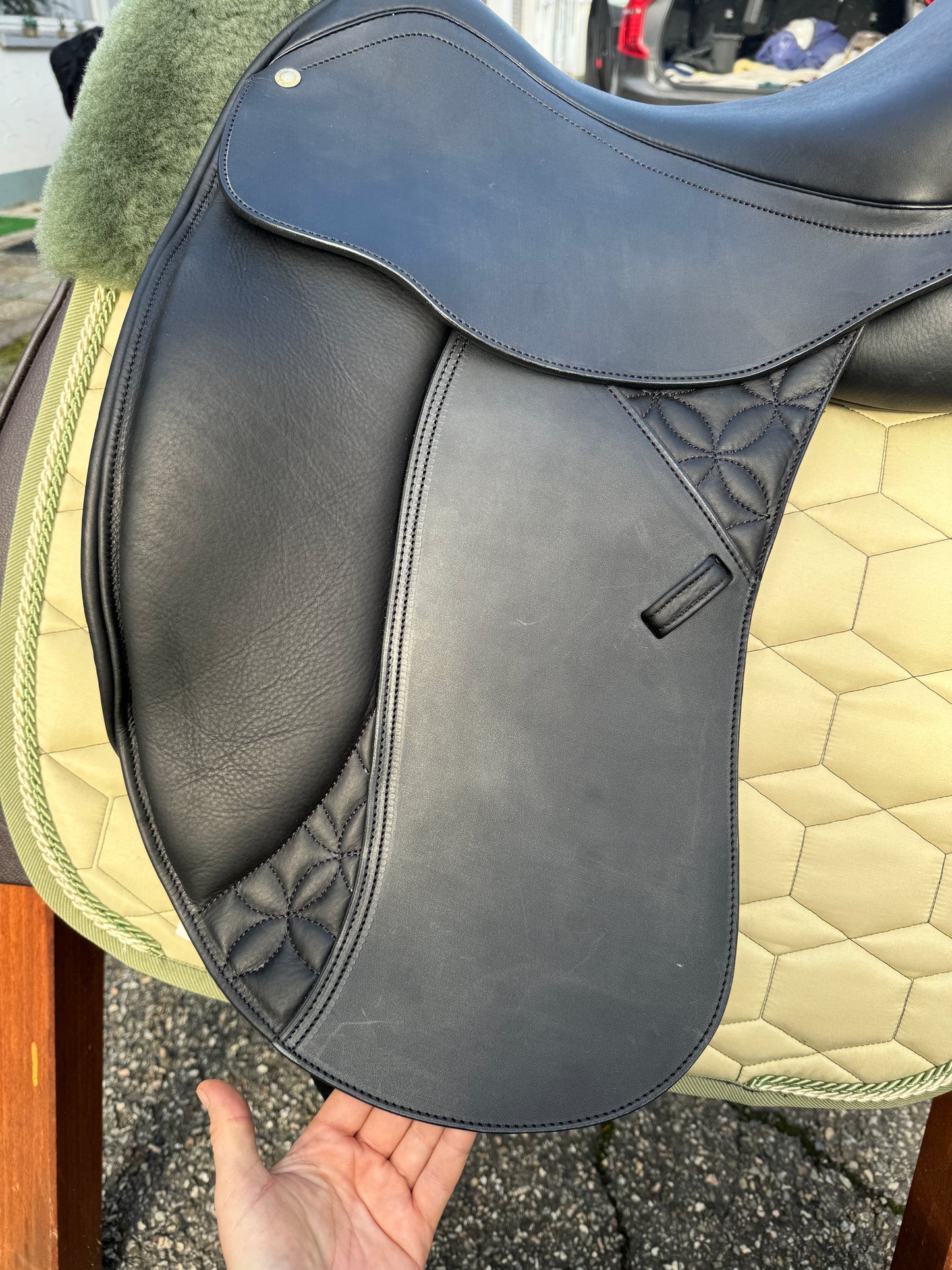 Max Benz Heritage Dressursattel Monoblatt NEU für hohen Rist