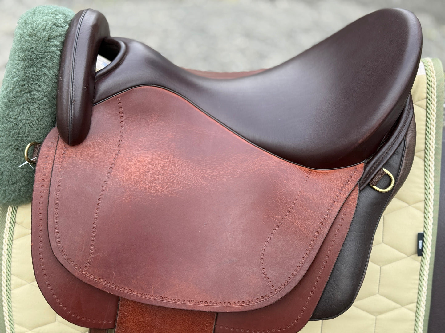 #166 Sommer Eldorado Wanderreitsattel Working Equitation Western 17,5 Zoll