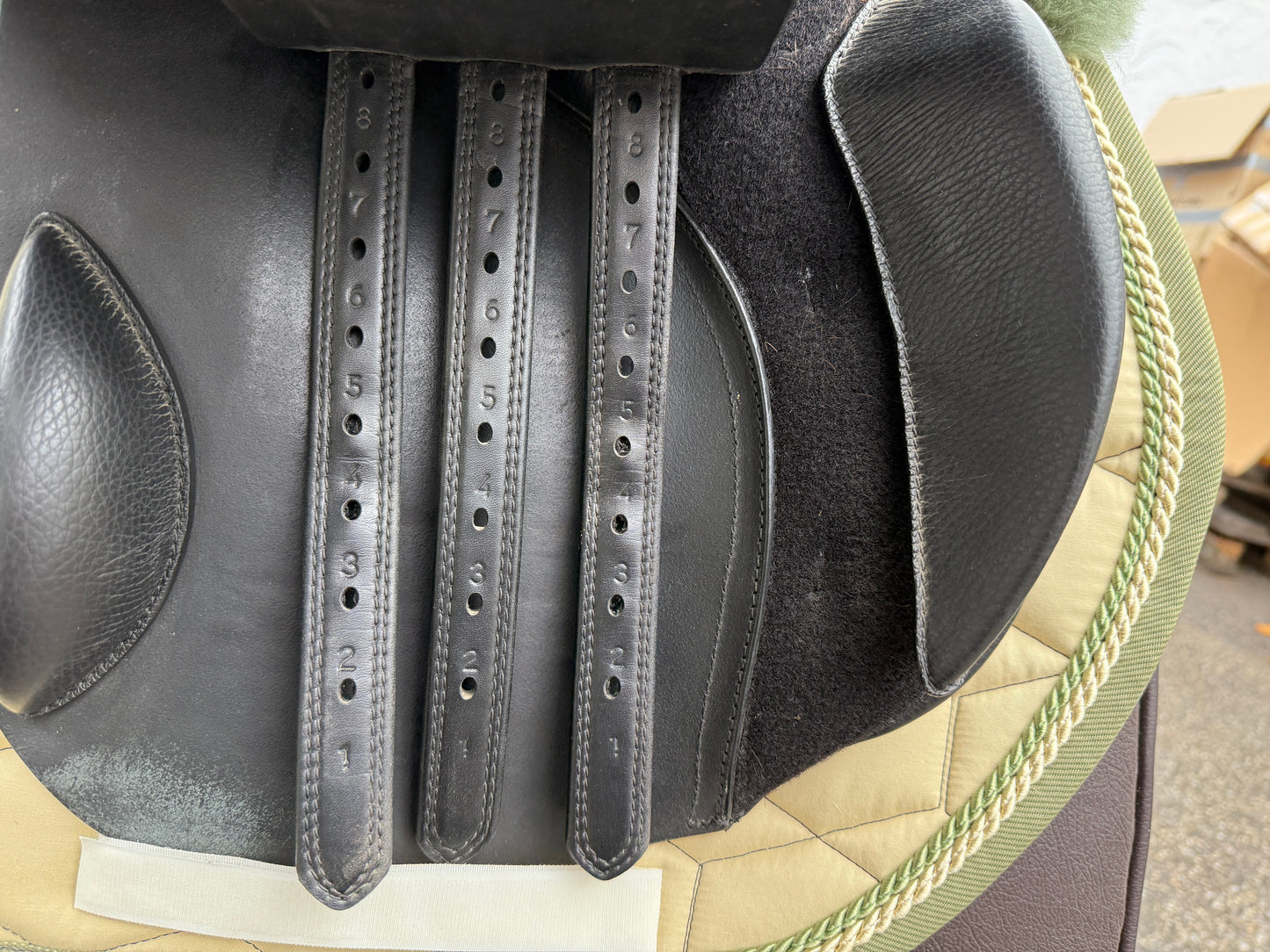 #185 Horse & Passion Vielseitigkeitssattel VS DP by Kieffer Sitzgrösse 2 17,5 18
