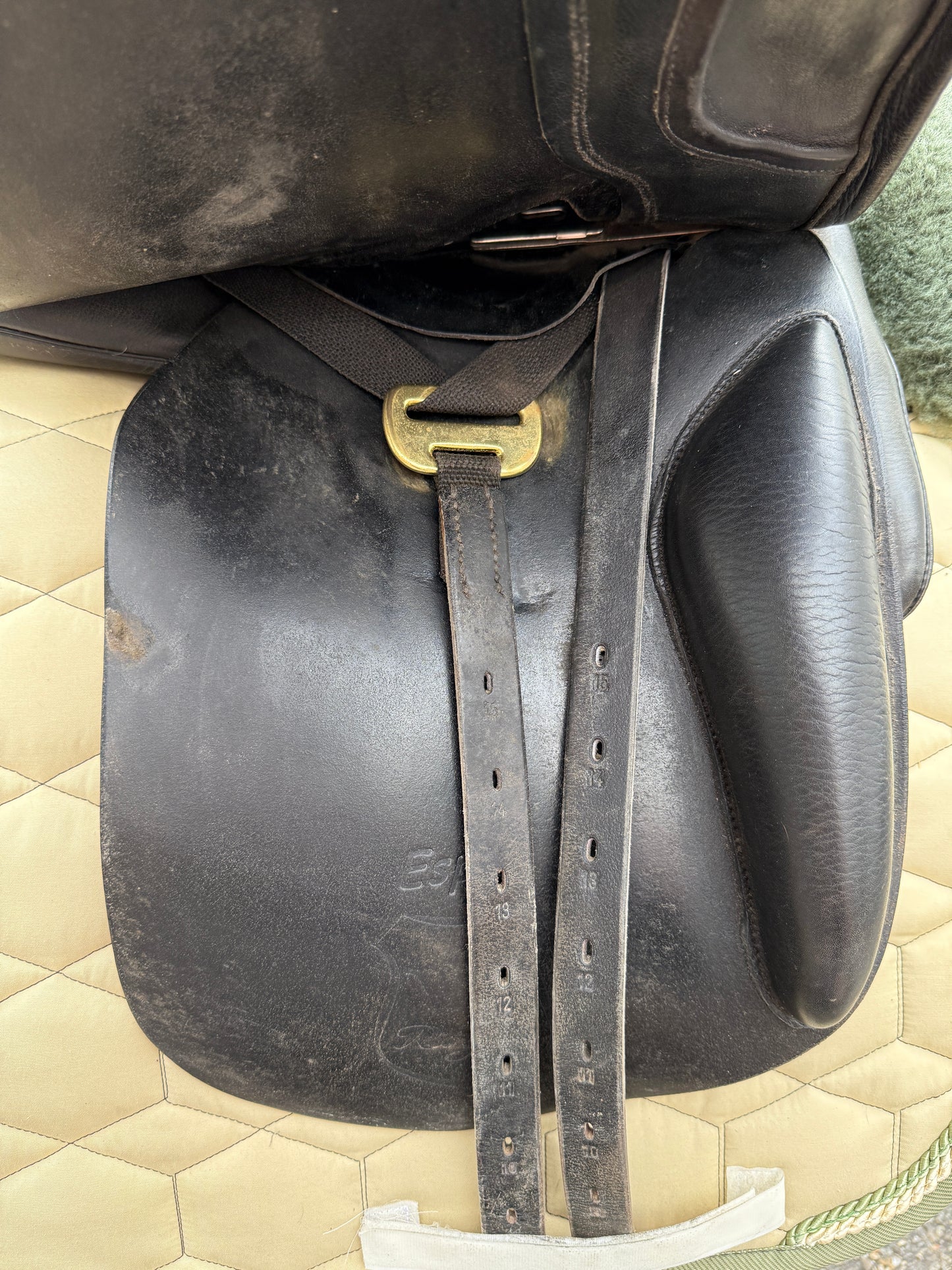 #K154 Sommer Esprit Tölt Dressursattel halbtief 17,5 Zoll