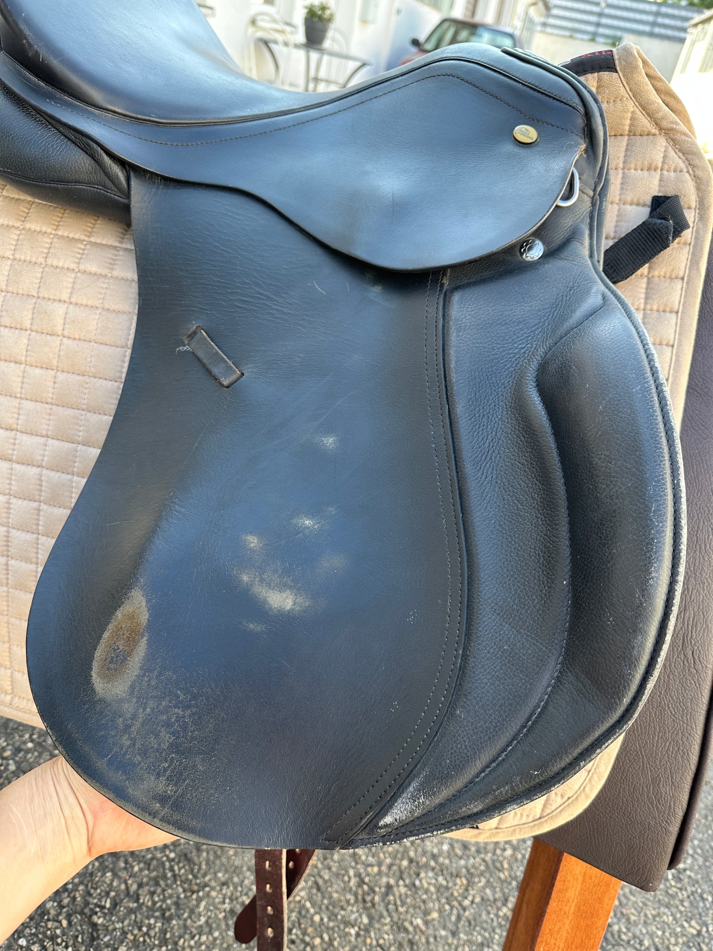 Horse & Passion All-purpose saddle VS by Kieffer seat size 1 17 17.5