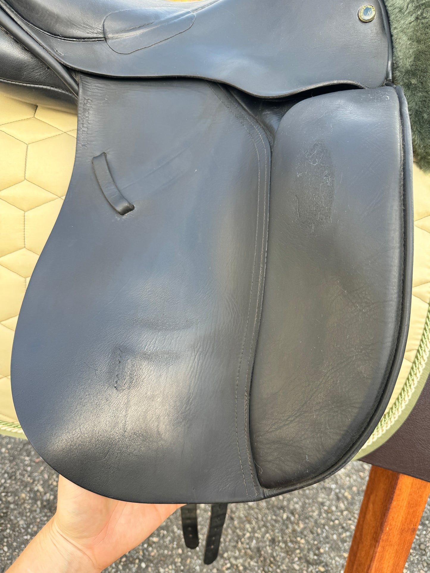 Hintermayer Anatomic Dressage Saddle 17 inch Fit 3 K