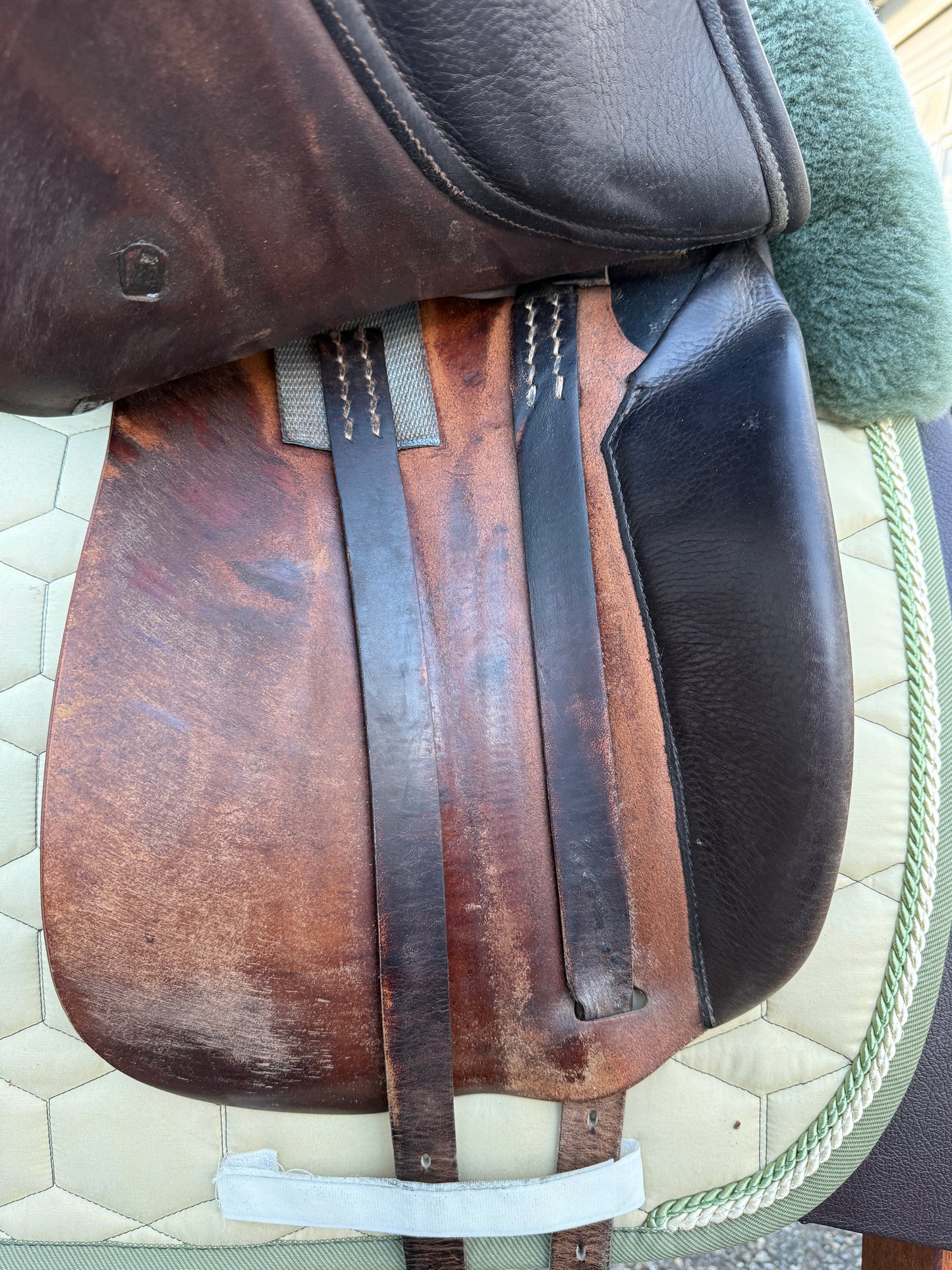 #K166 Röösli Classic Pilatus Dressursattel 17,5 Zoll braun