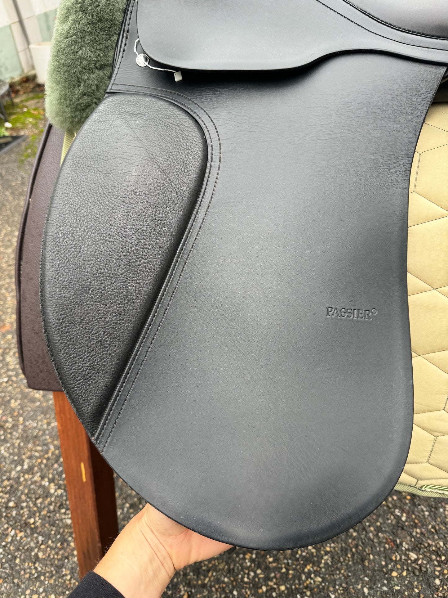 #K54 Silla de doma Passier Eldur 17,5 pulgadas