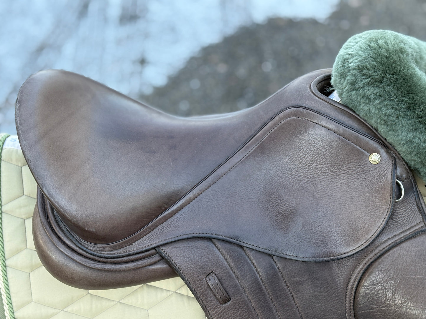 #261 Schleese Remonte VS-Sattel 17,5 Zoll braun